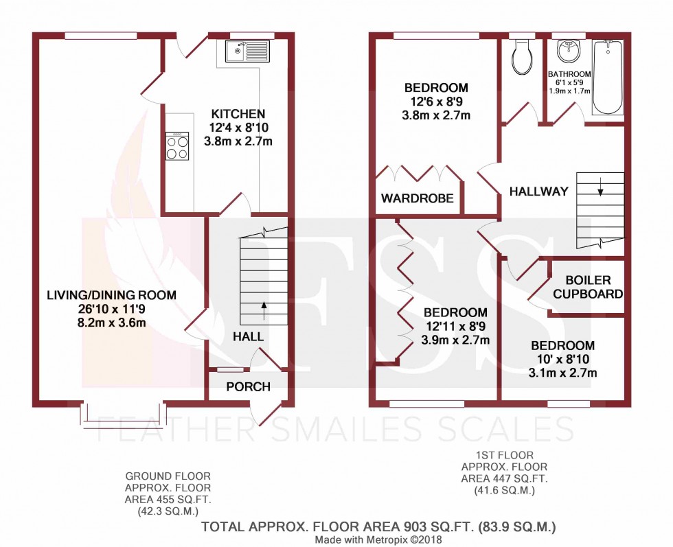 Floorplan for                                                          
                                                    