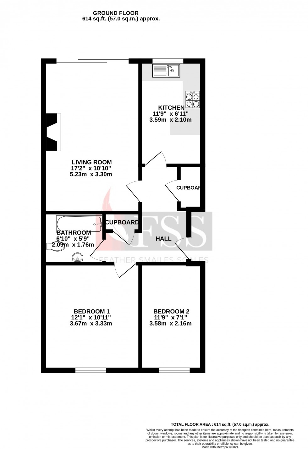 Floorplan for                                                          
                                                    