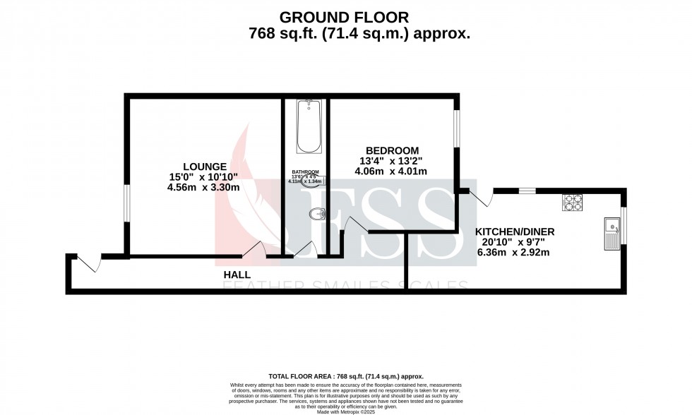 Floorplan for                                                          
                                                    