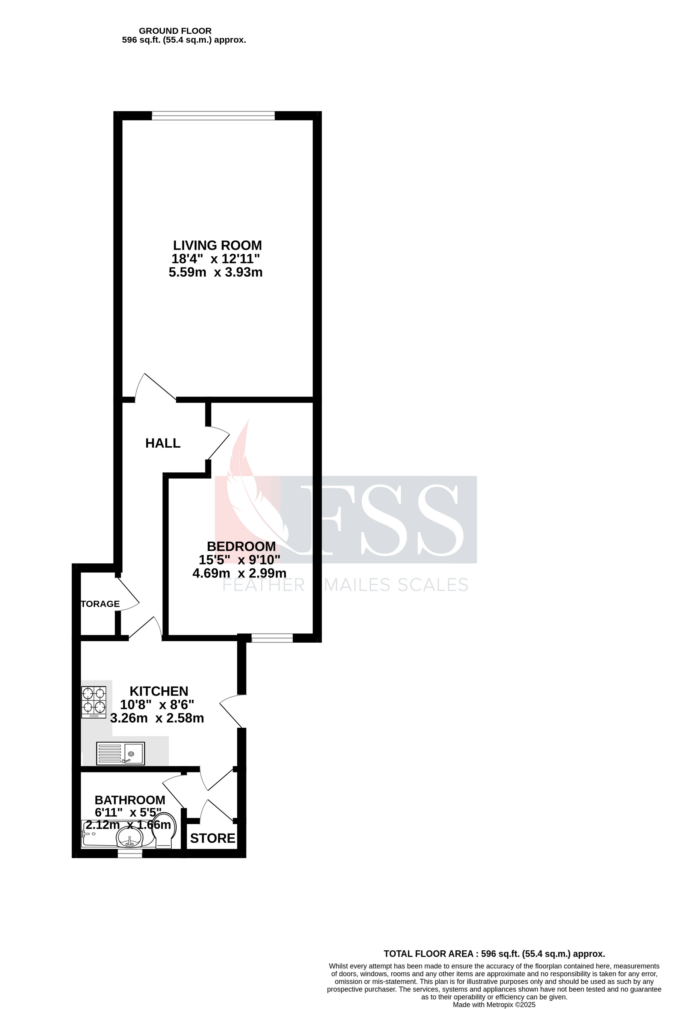 Floorplan for                                                          
                                                    