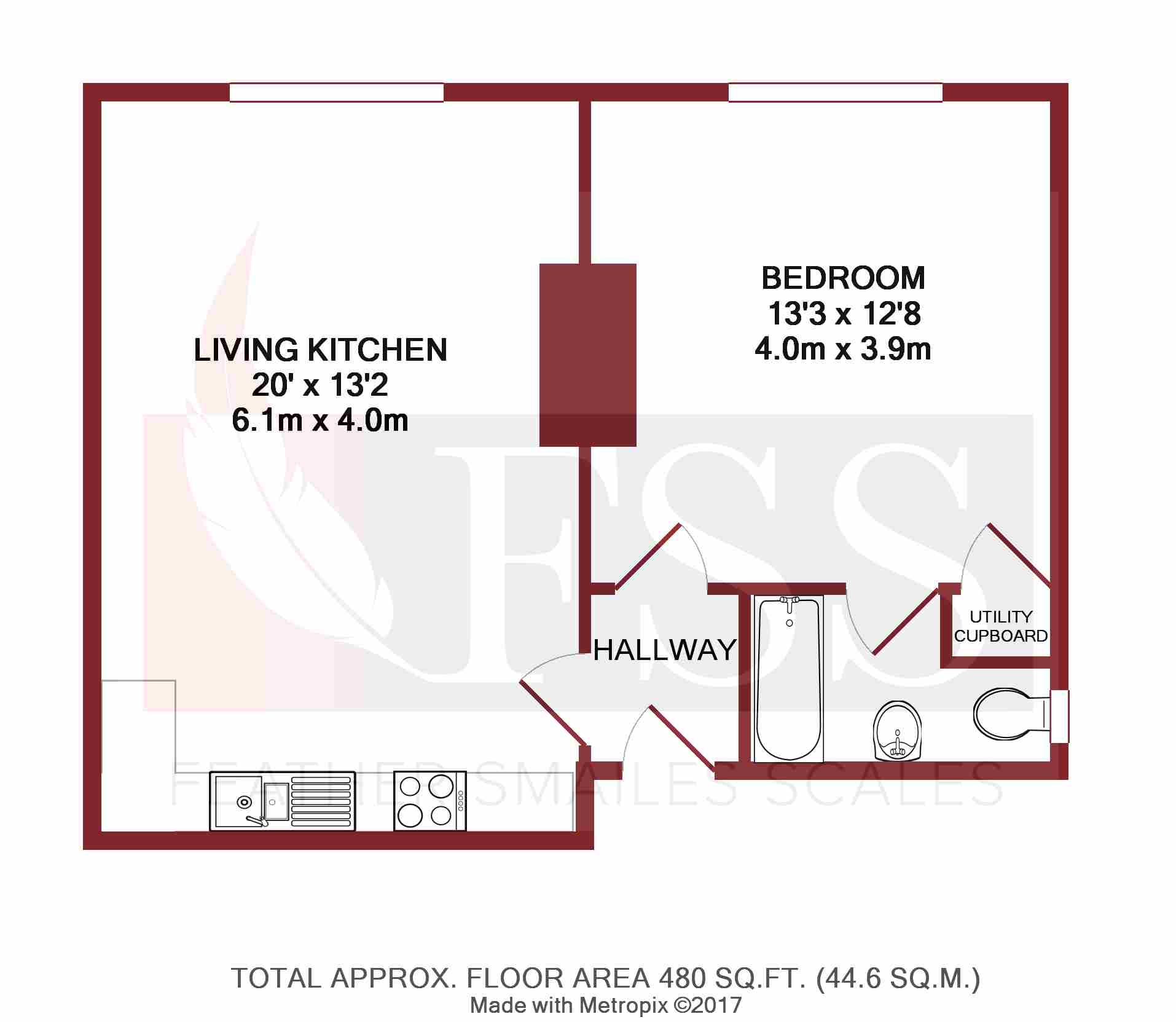 Floorplan for                                                          
                                                    