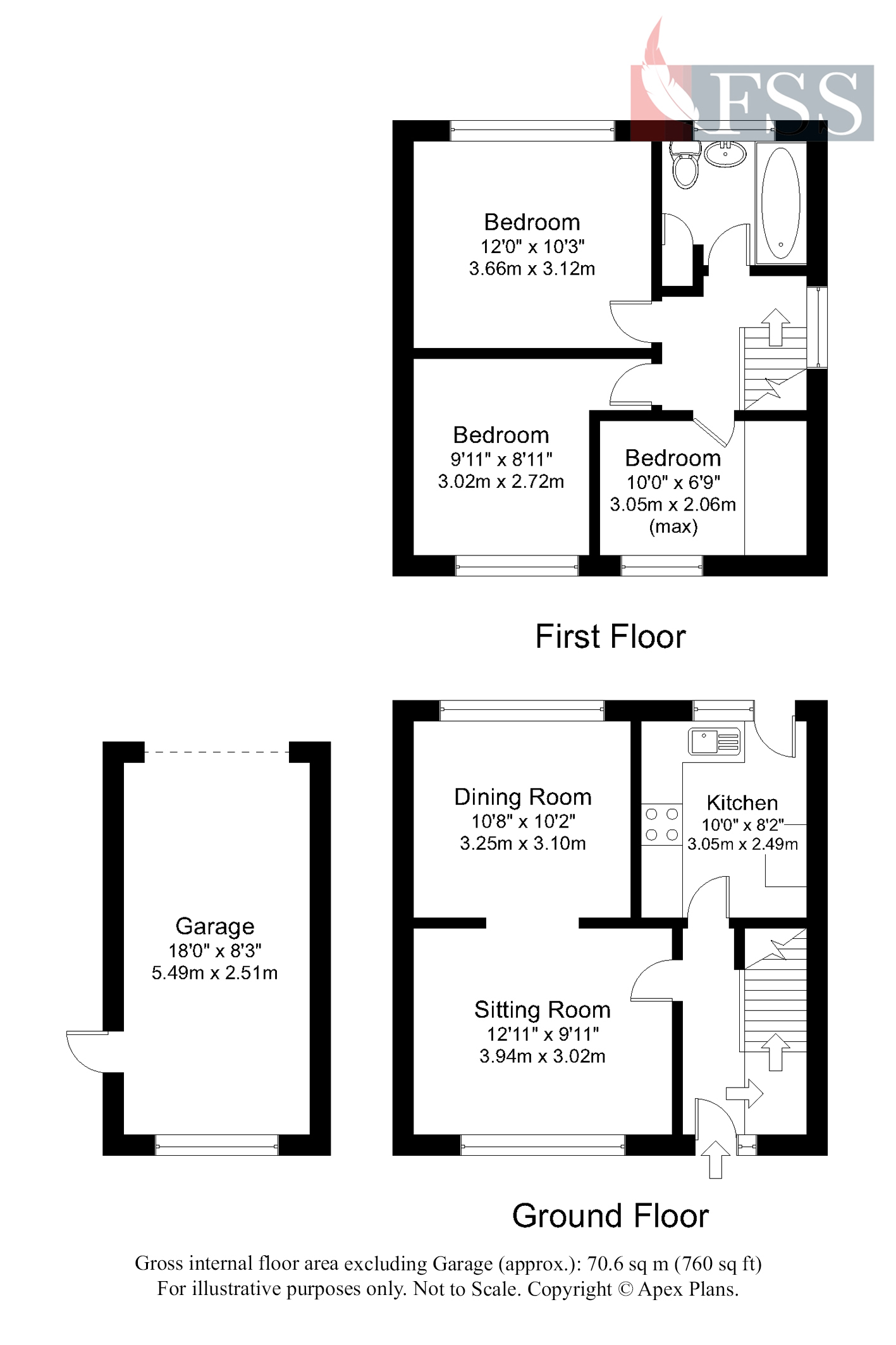 Floorplan for                                                          
                                                    