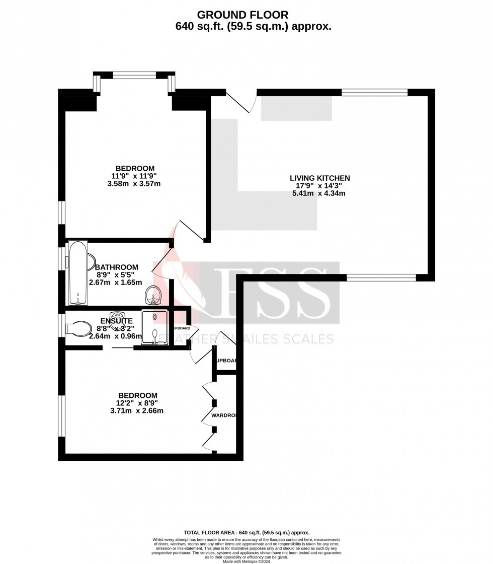 Floorplan for                                                          
                                                    