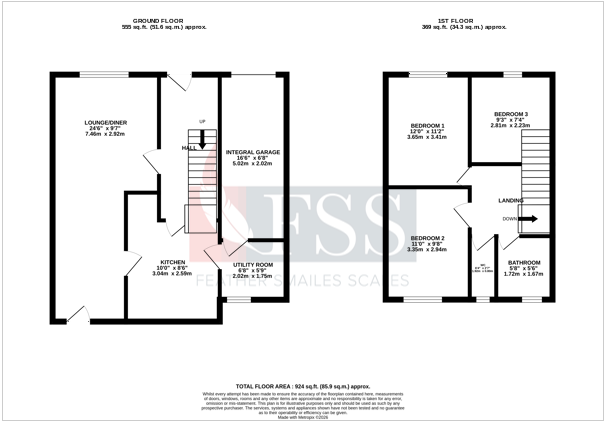 Floorplan for                                                         
                                                    