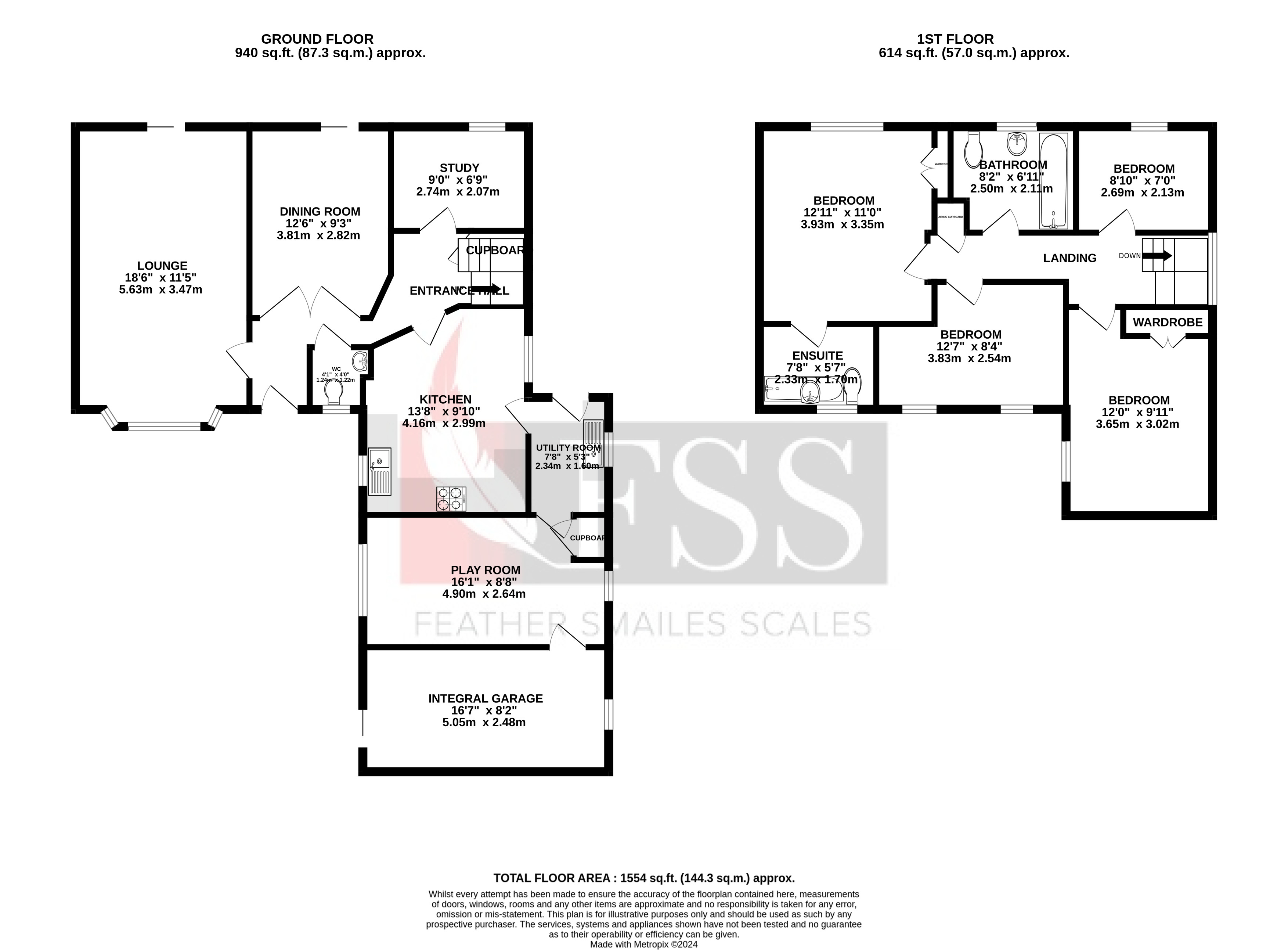Floorplan for                                                          
                                                    