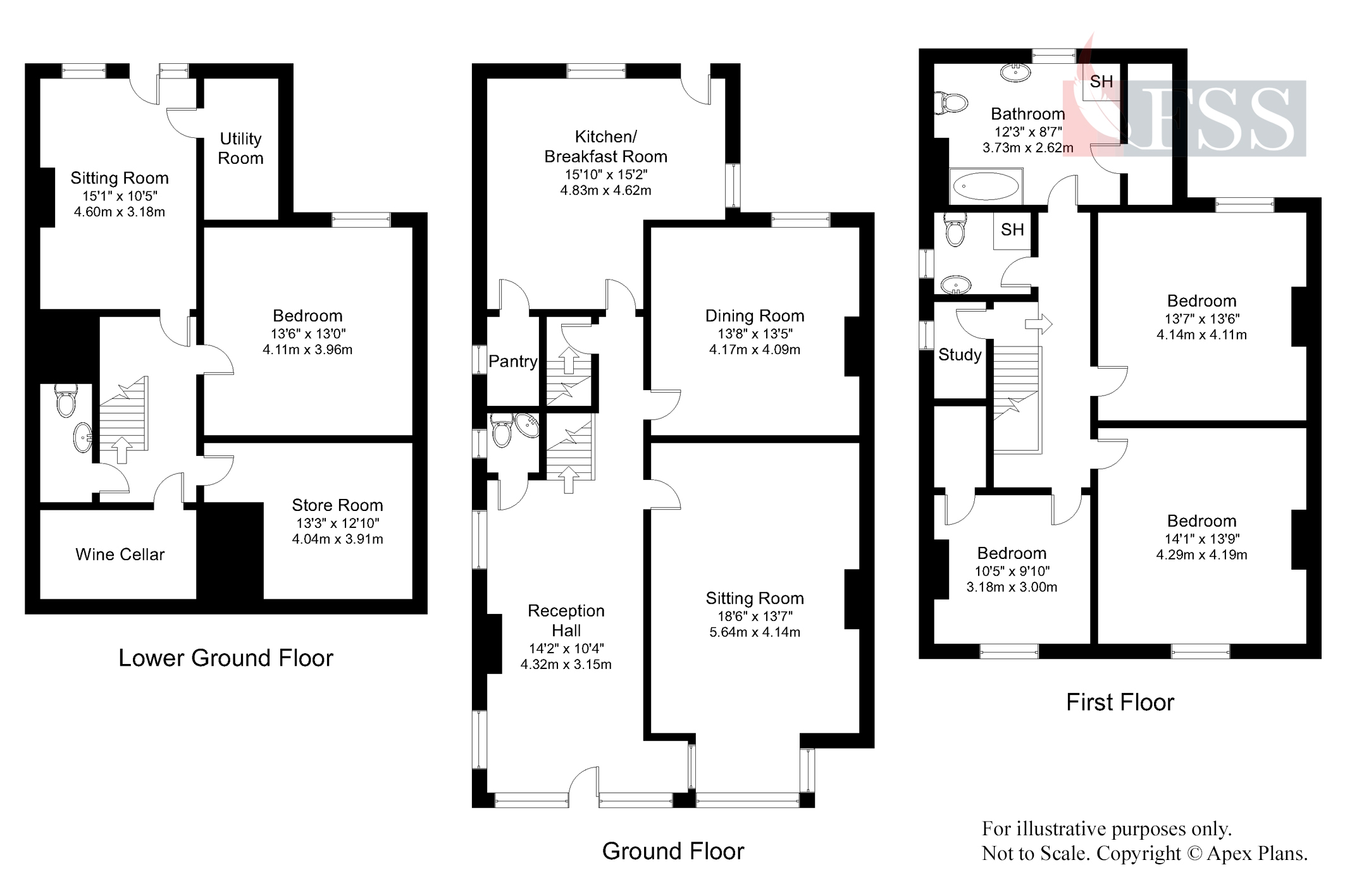 Floorplan for                                                          
                                                    