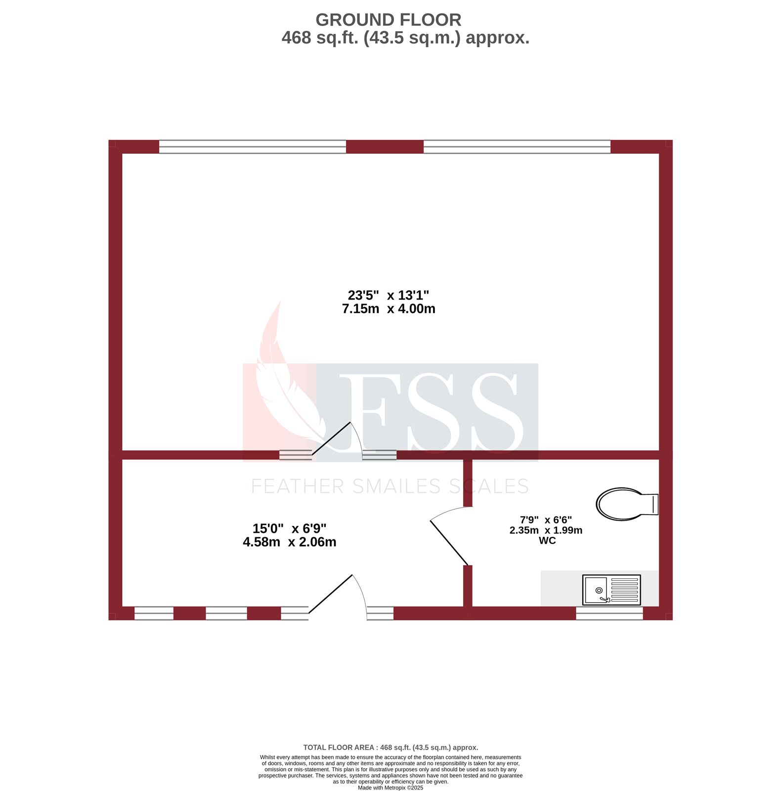 Floorplan for                                                          
                                                    