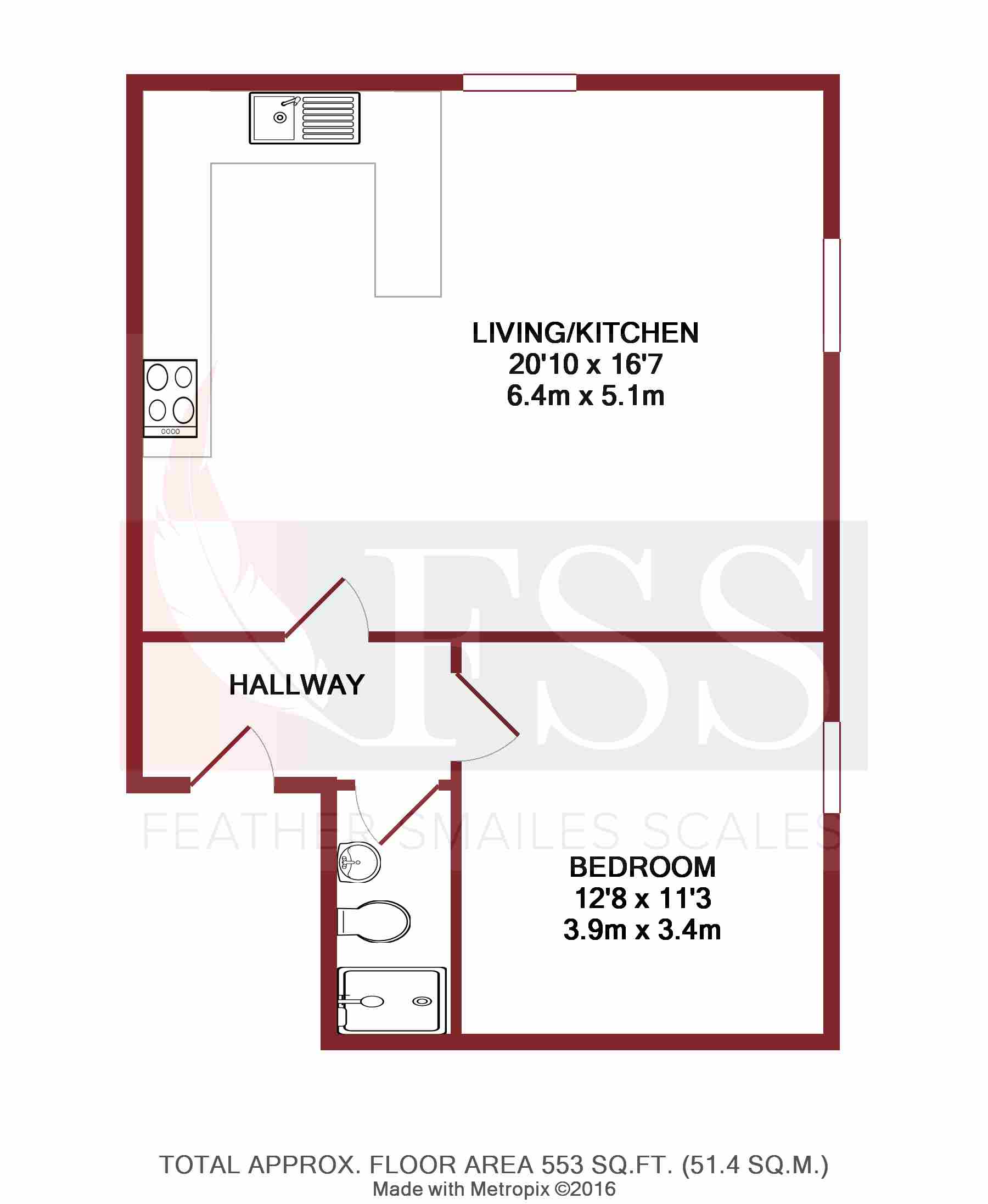 Floorplan for                                                          
                                                    