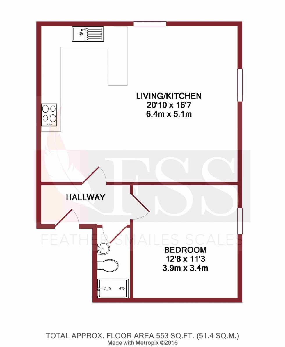 Floorplan for                                                          
                                                    