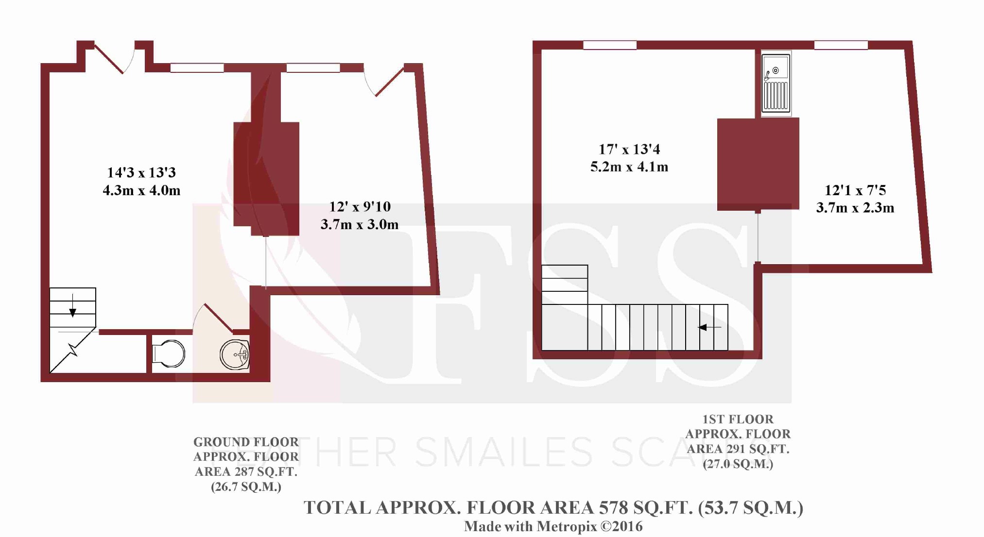Floorplan for                                                          
                                                    