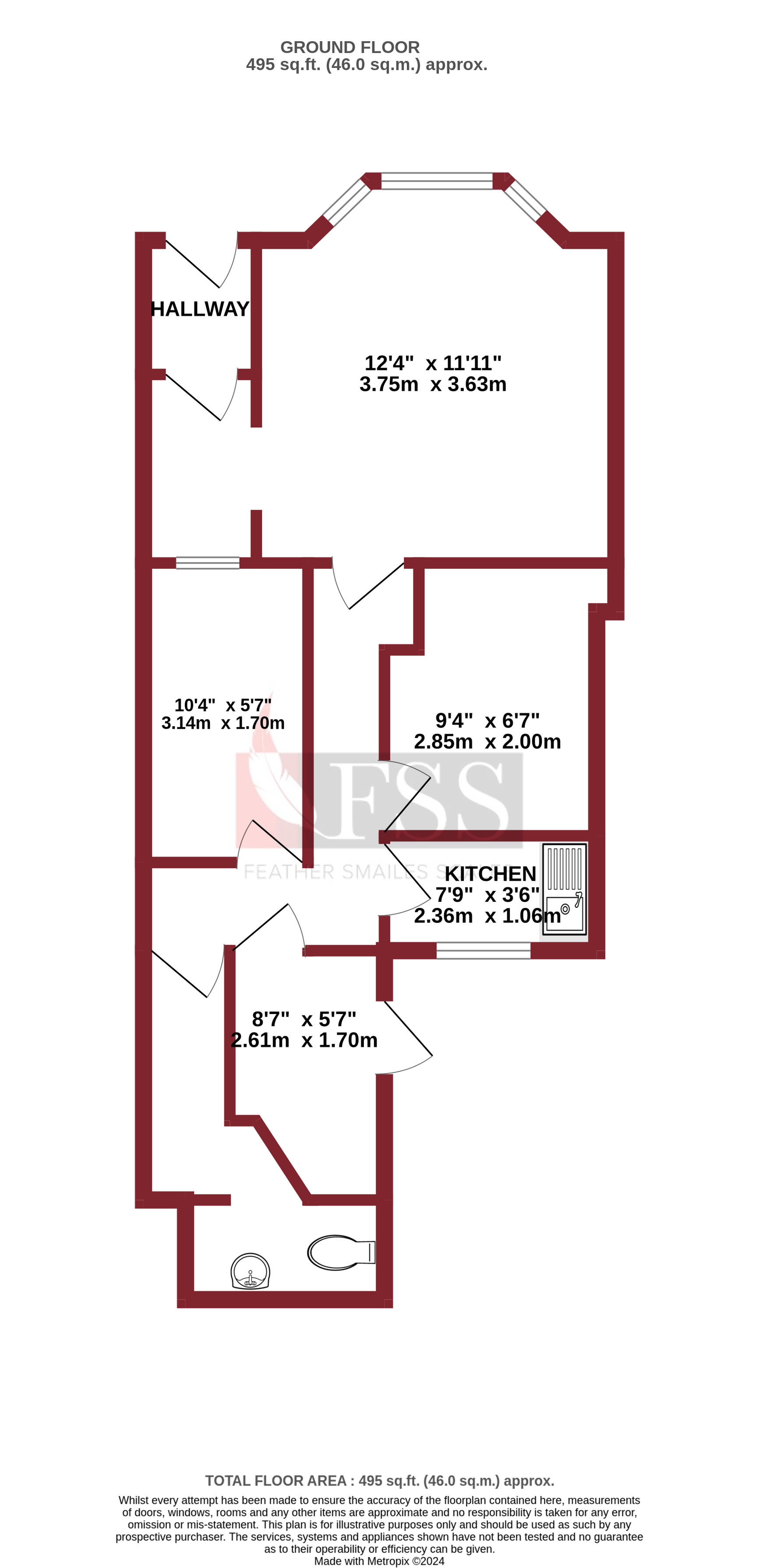 Floorplan for                                                         
                                                    