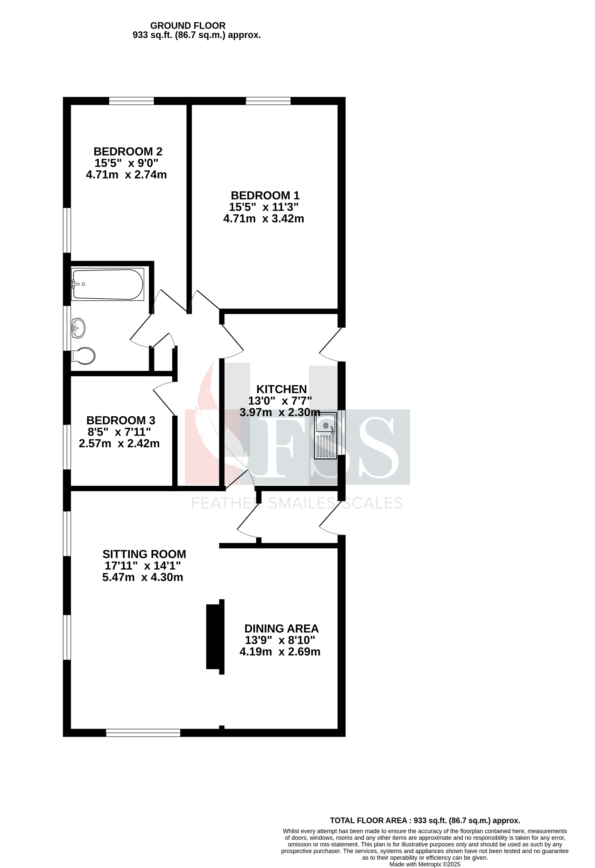 Floorplan for                                                          
                                                    