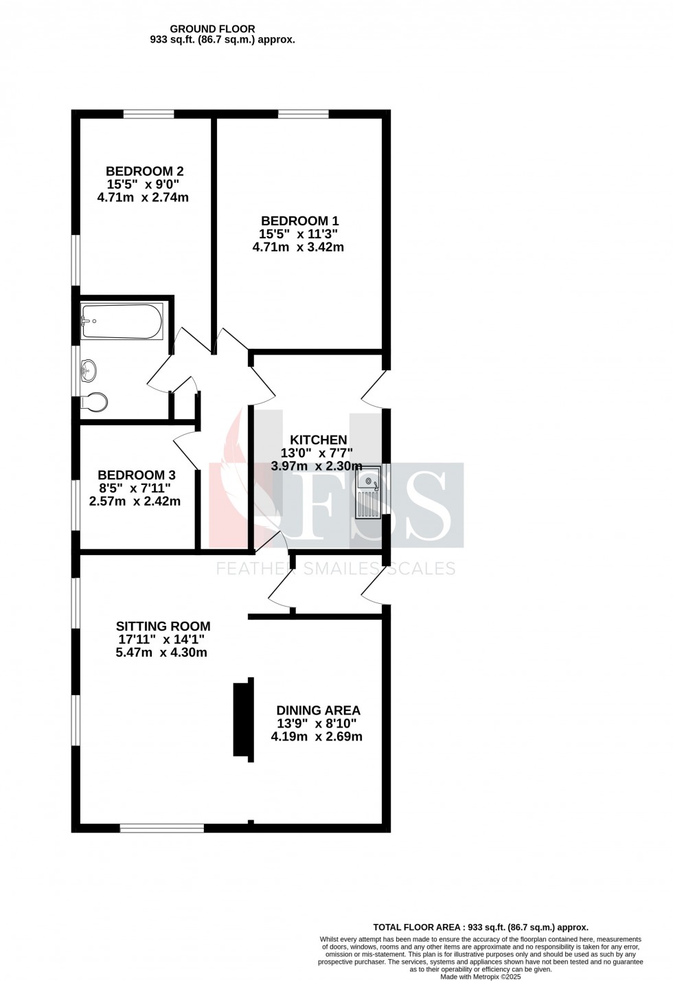 Floorplan for                                                          
                                                    