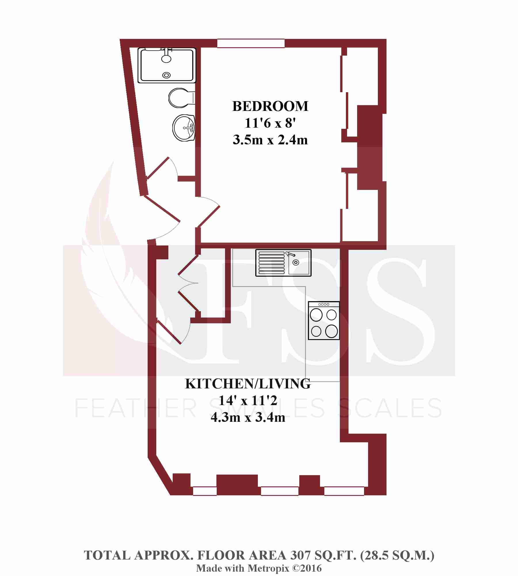 Floorplan for                                                          
                                                    