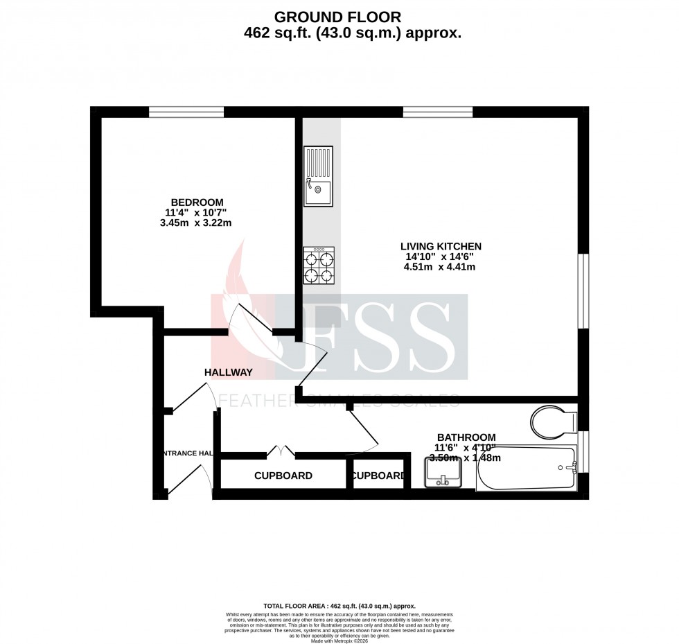 Floorplan for                                                          
                                                    