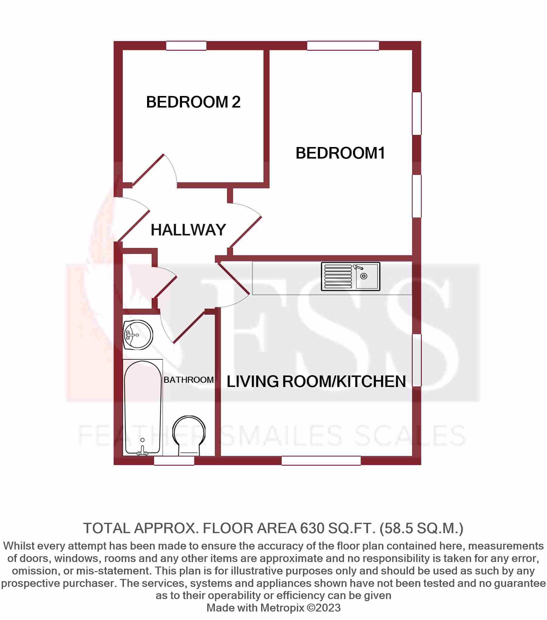 Floorplan for                                                          
                                                    