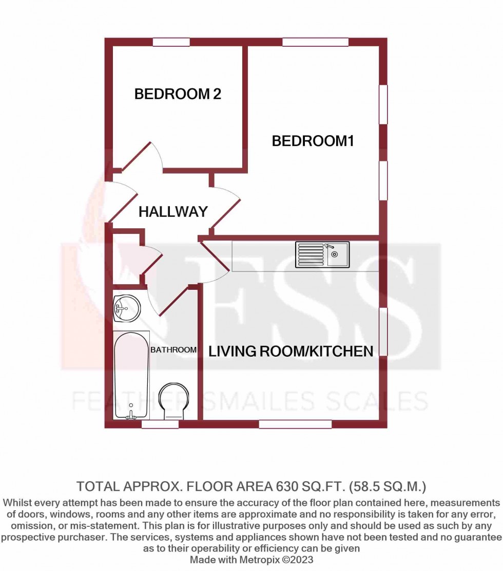 Floorplan for                                                          
                                                    