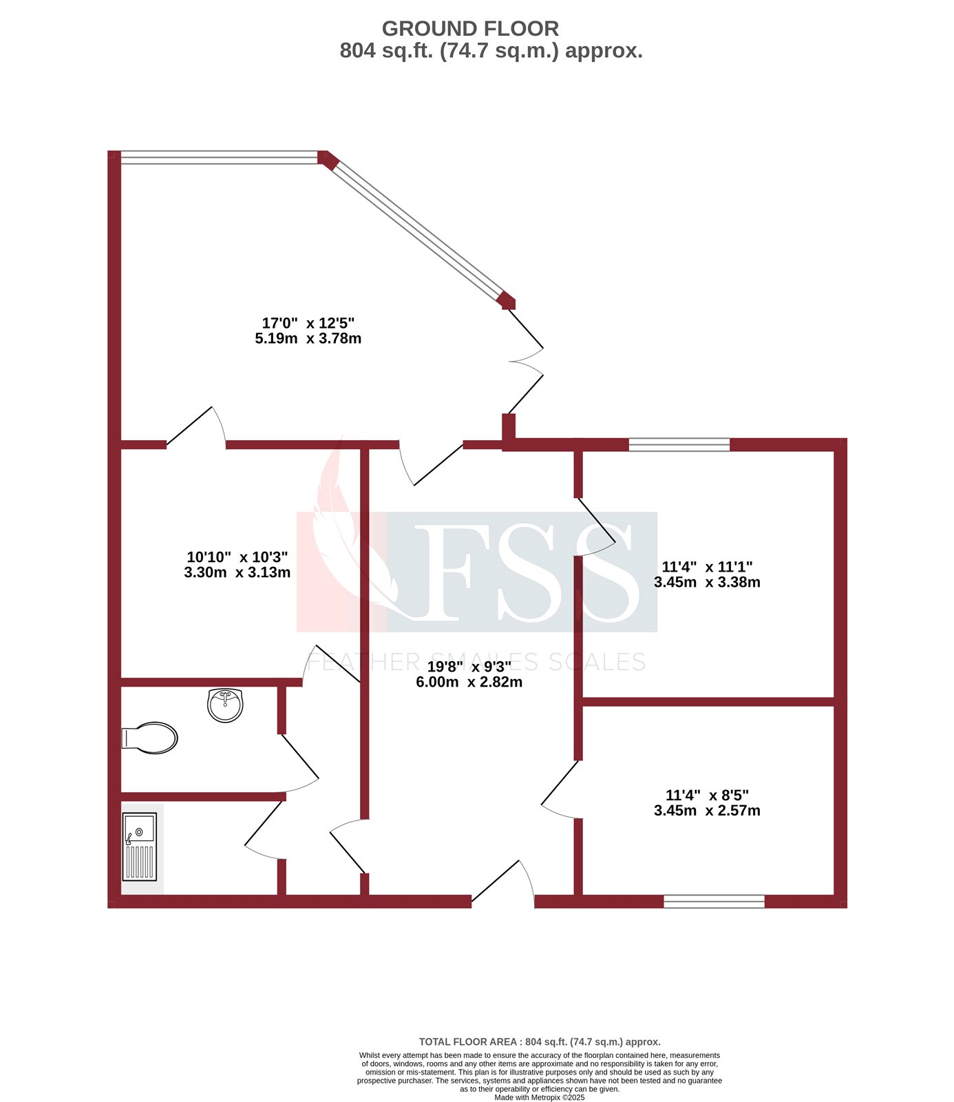 Floorplan for                                                          
                                                    
