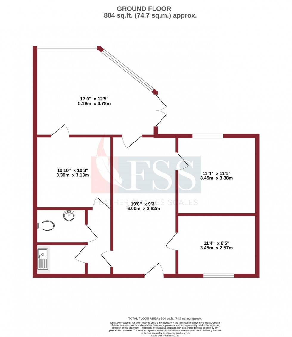 Floorplan for                                                          
                                                    