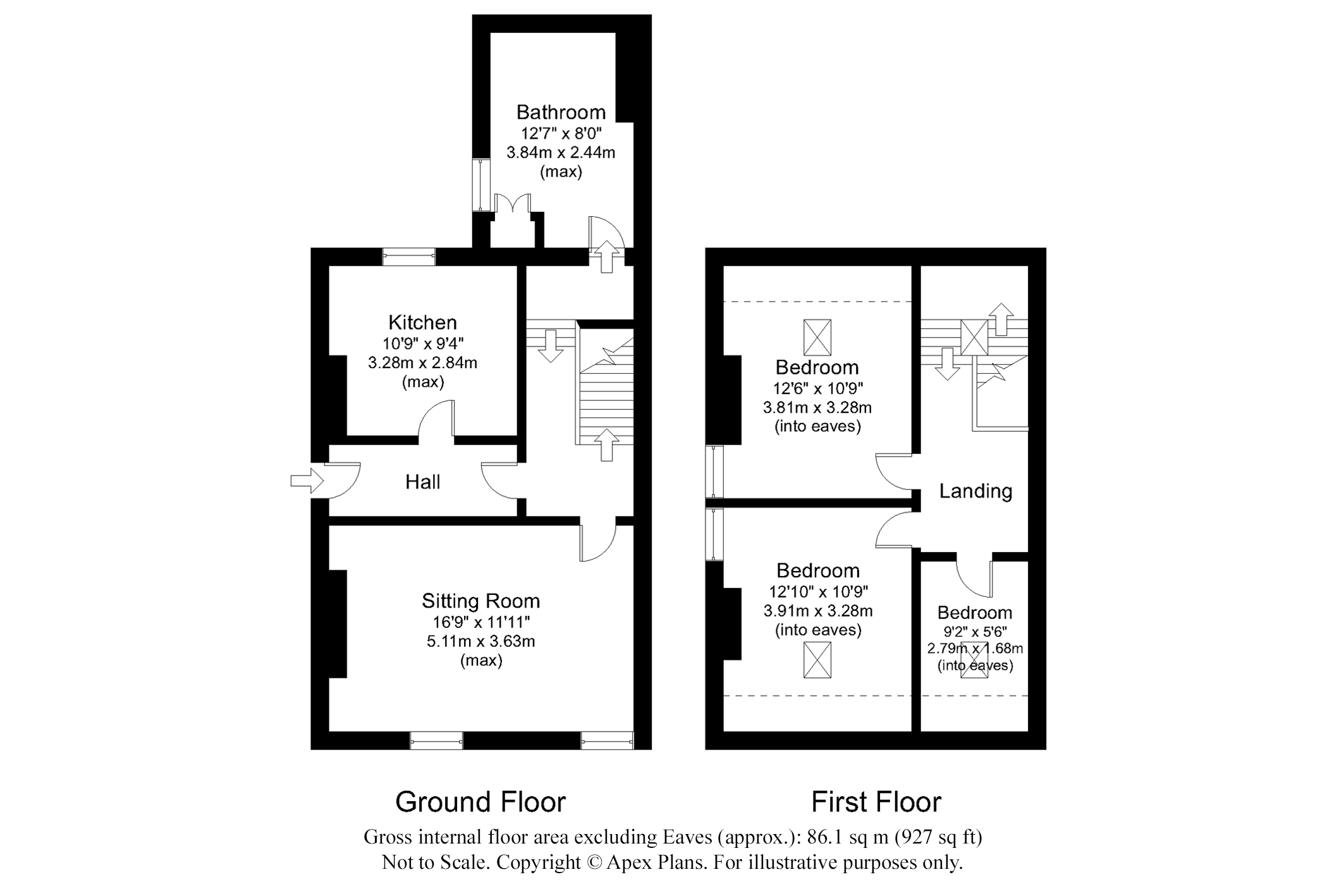 Floorplan for                                                          
                                                    