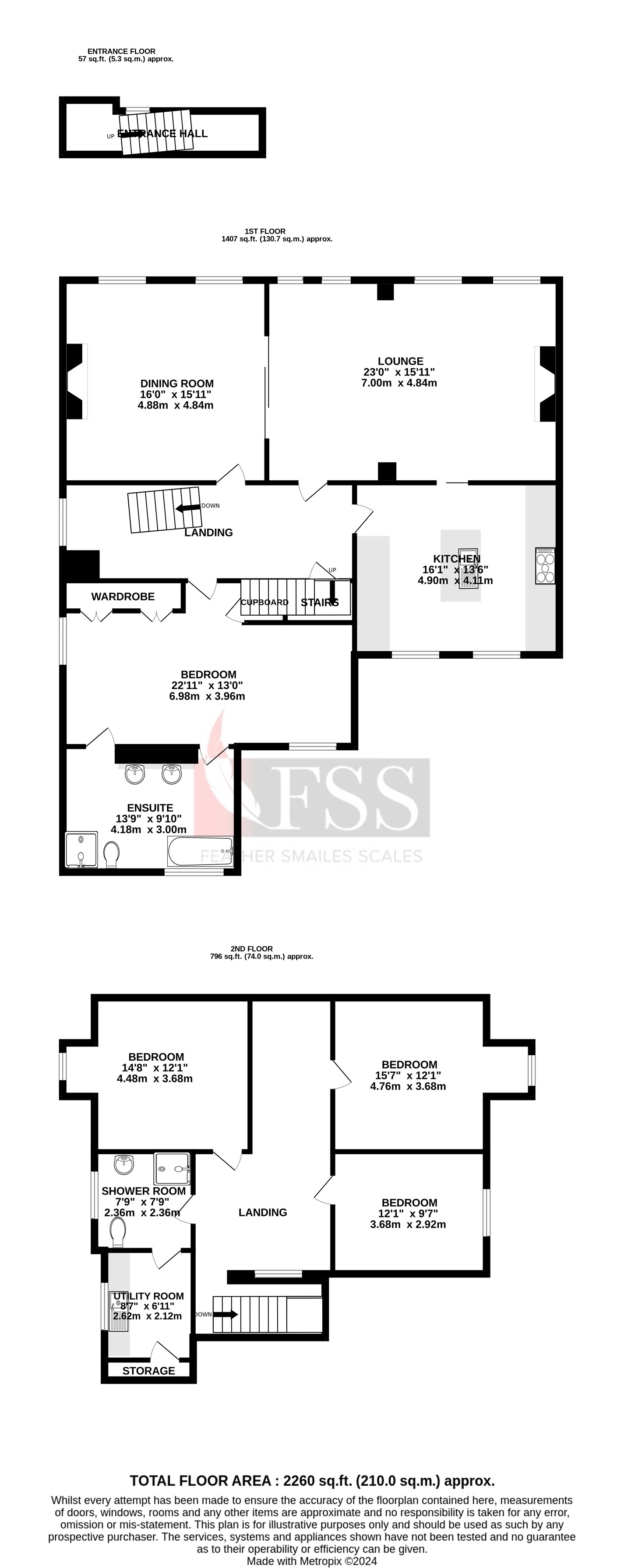 Floorplan for                                                          
                                                    