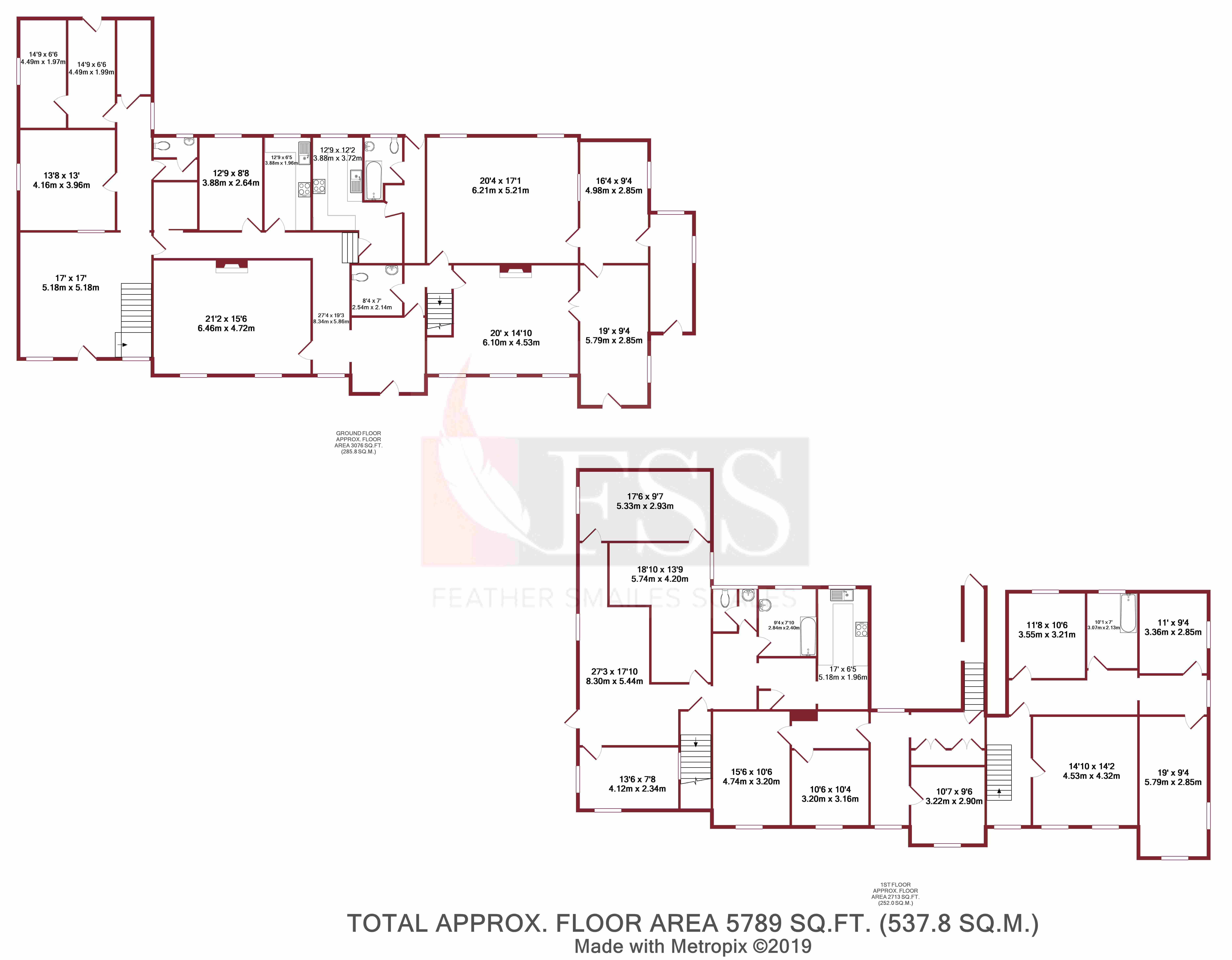 Floorplan for                                                         
                                                    
