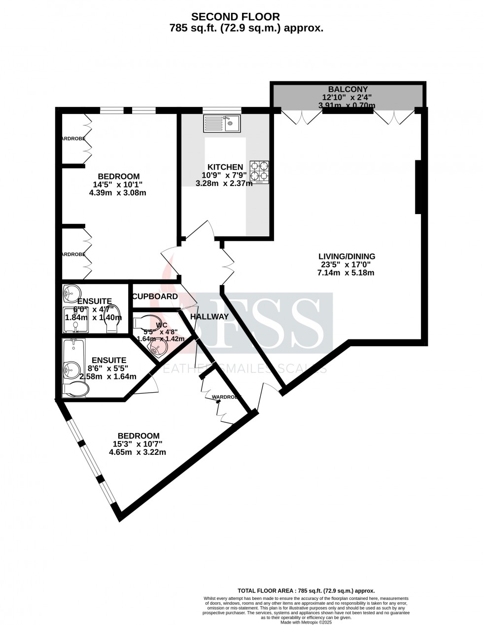 Floorplan for                                                         
                                                    