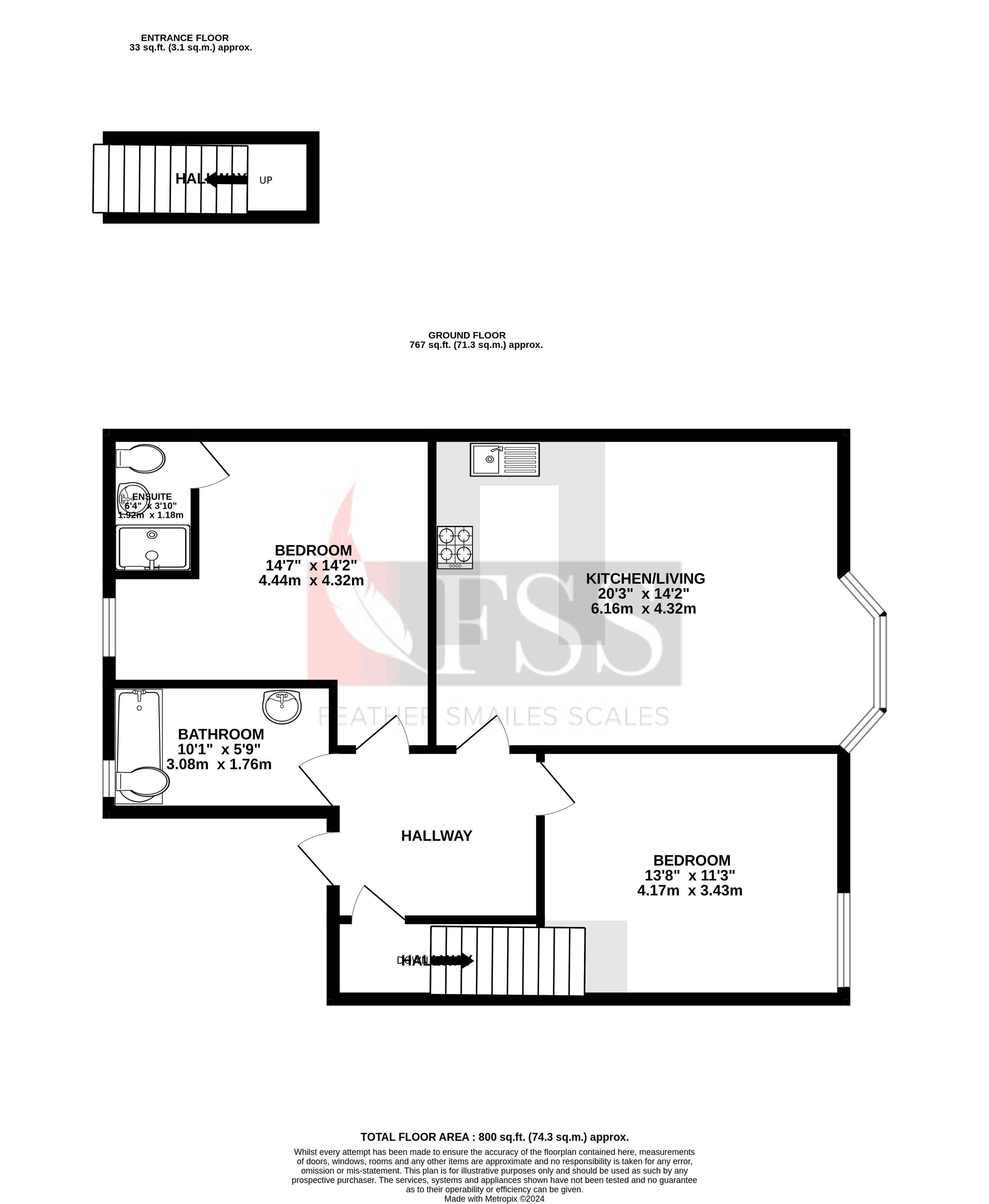 Floorplan for                                                          
                                                    