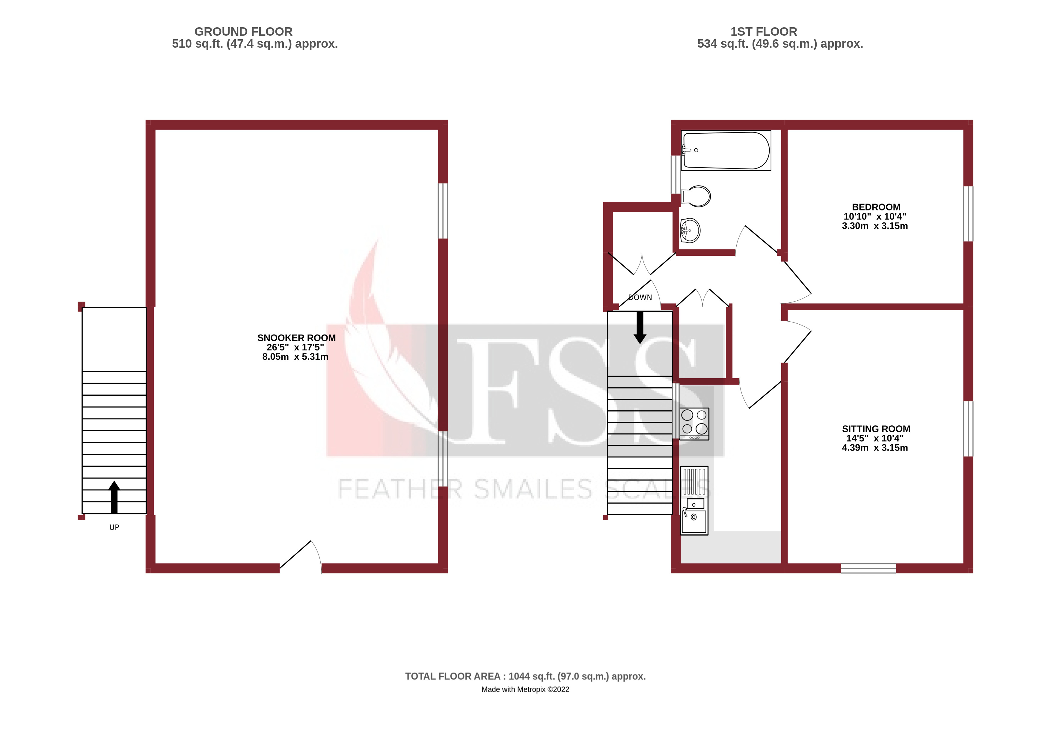 Floorplan for                                                          
                                                    