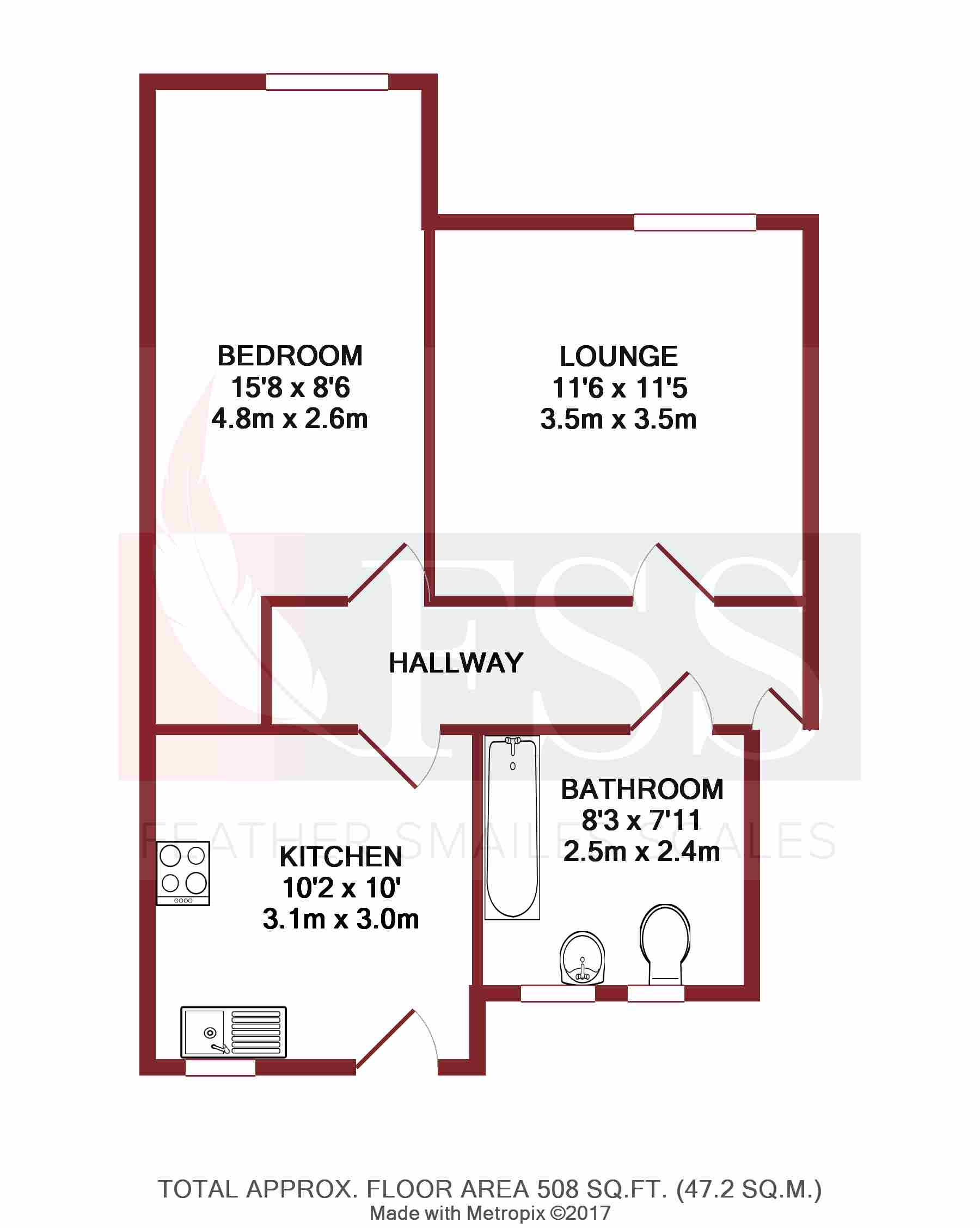 Floorplan for                                                         
                                                    