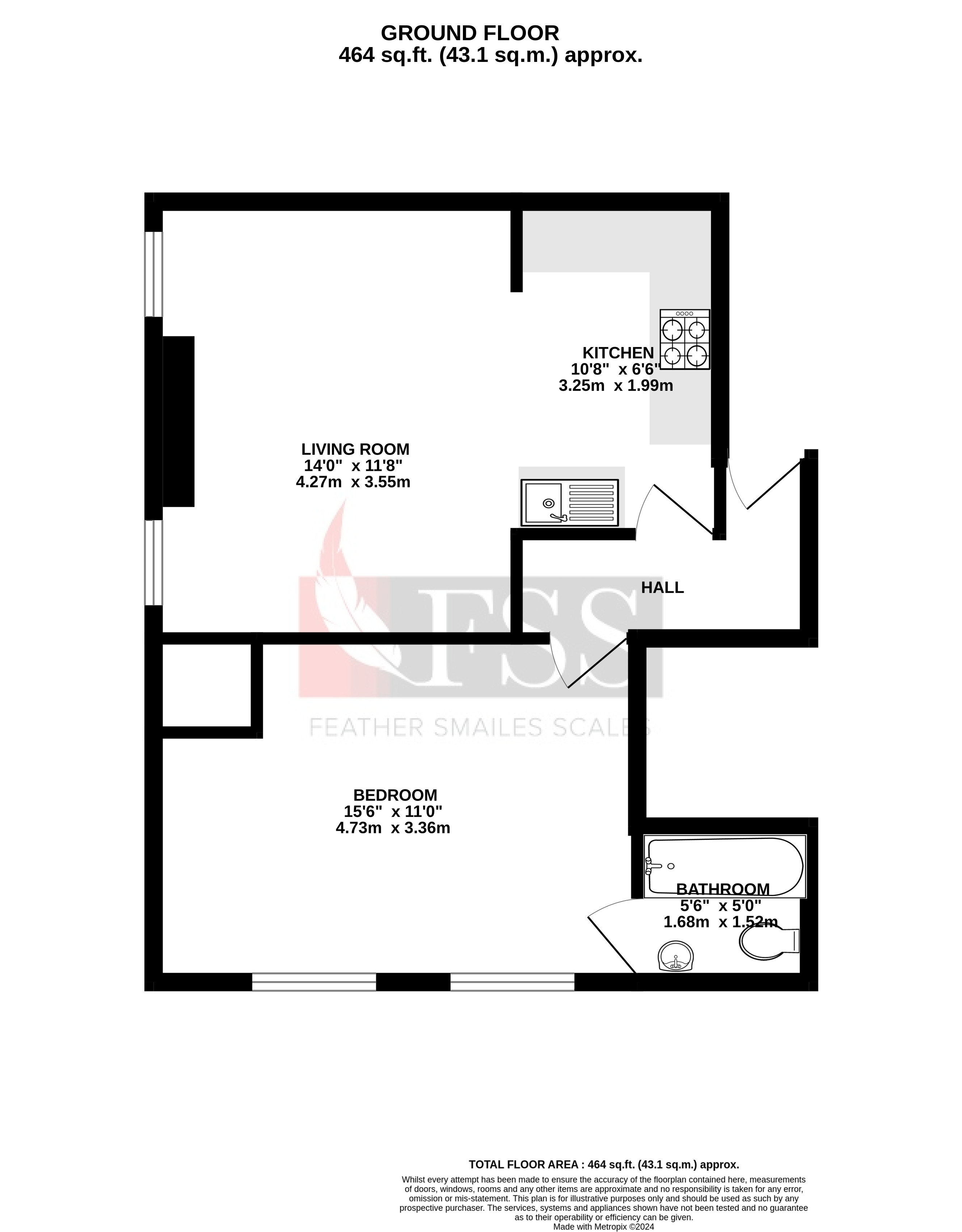Floorplan for                                                          
                                                    