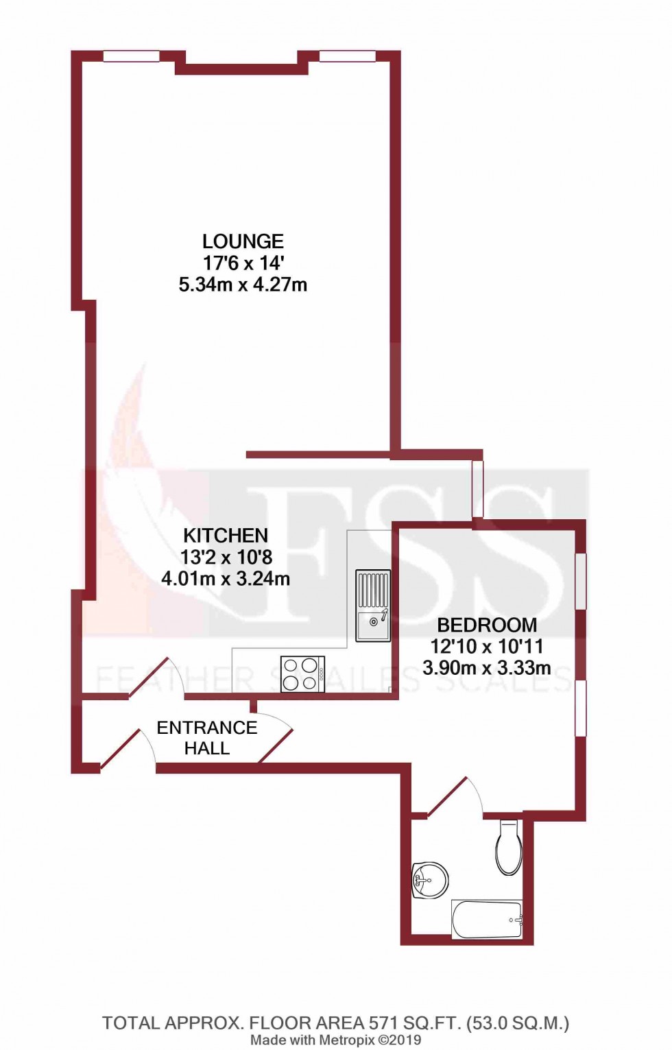 Floorplan for                                                          
                                                    