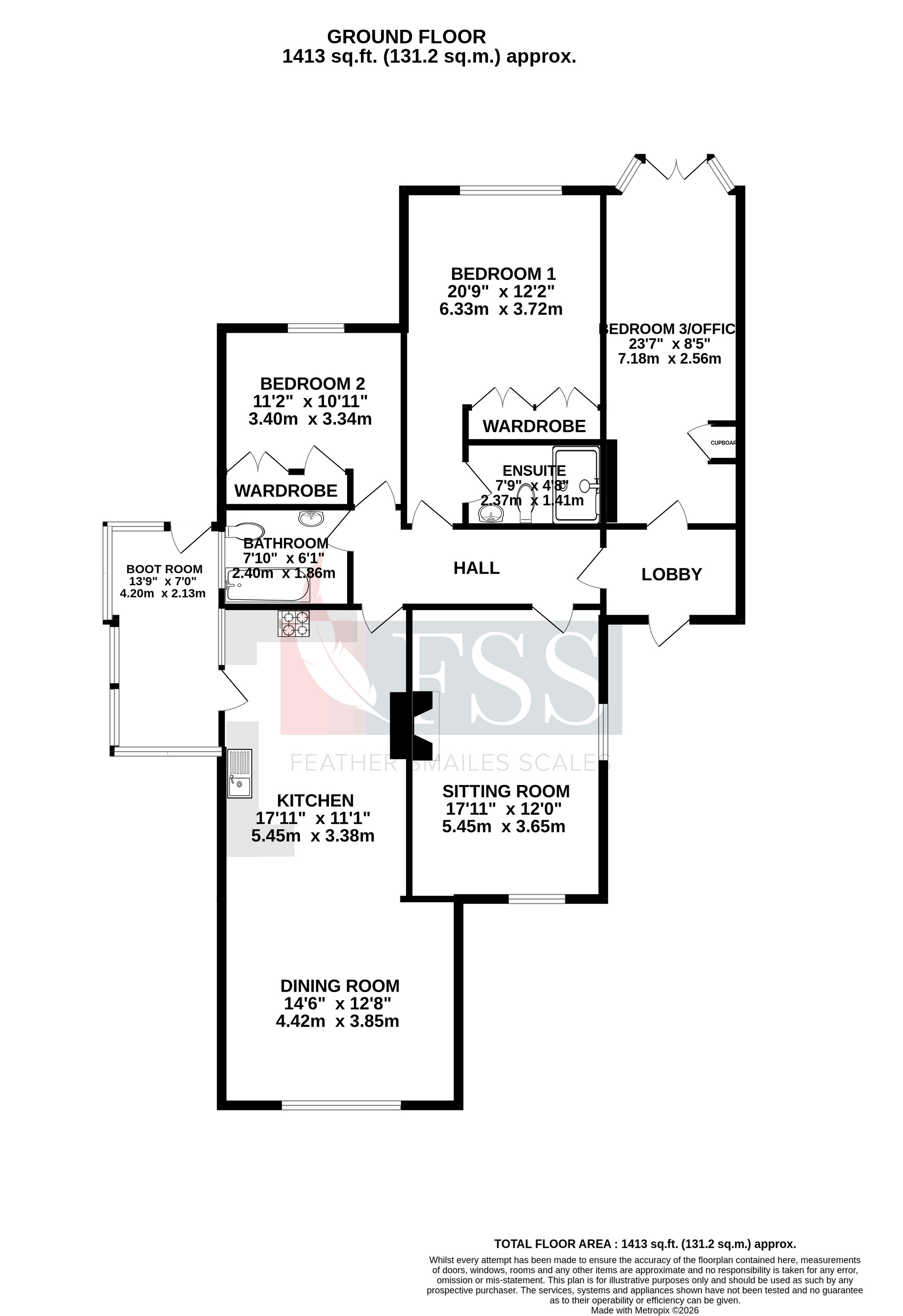 Floorplan for                                                         
                                                    