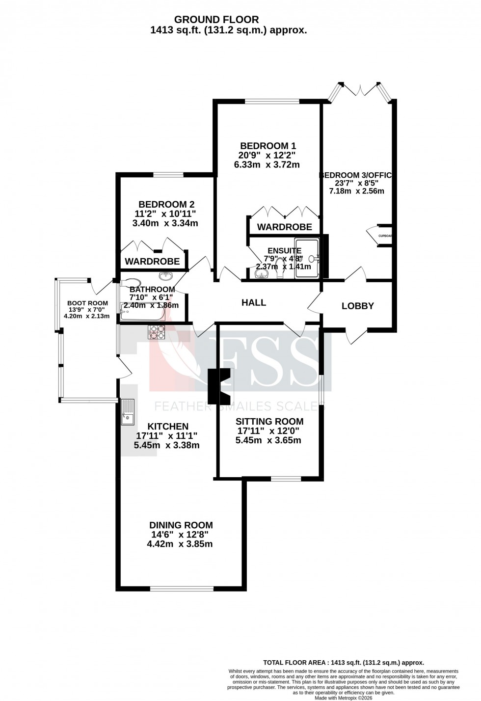 Floorplan for                                                         
                                                    