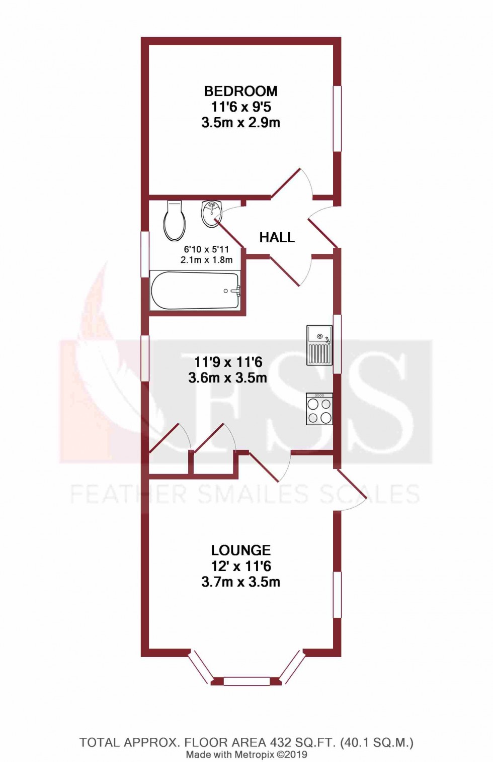 Floorplan for                                                         
                                                    