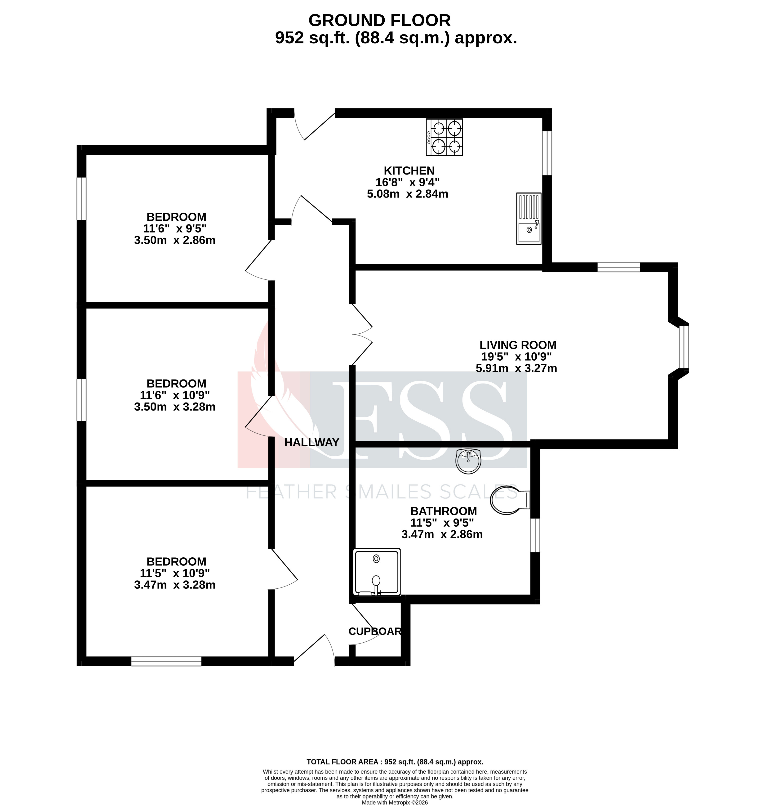 Floorplan for                                                         
                                                    