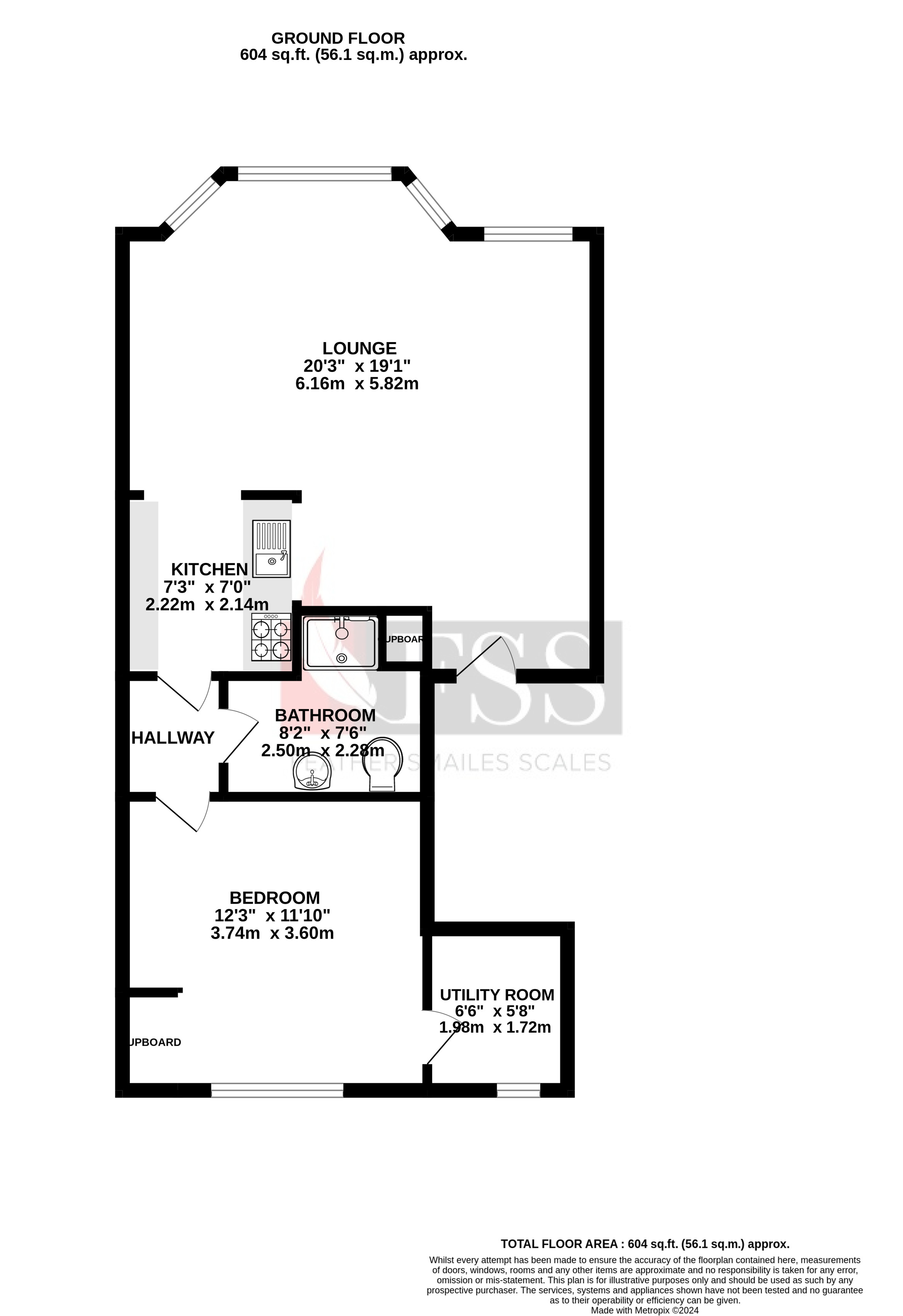 Floorplan for                                                          
                                                    