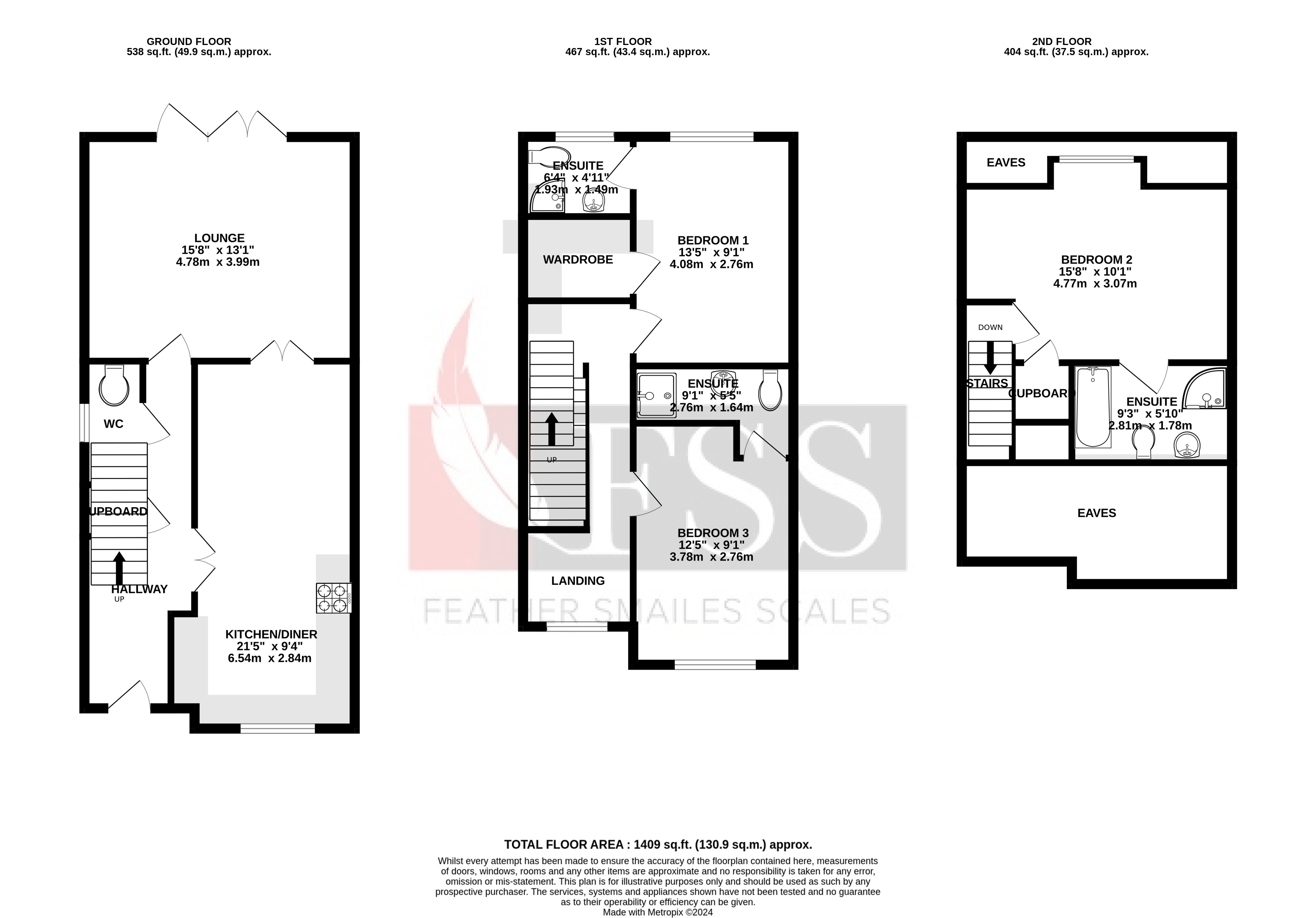 Floorplan for                                                          
                                                    