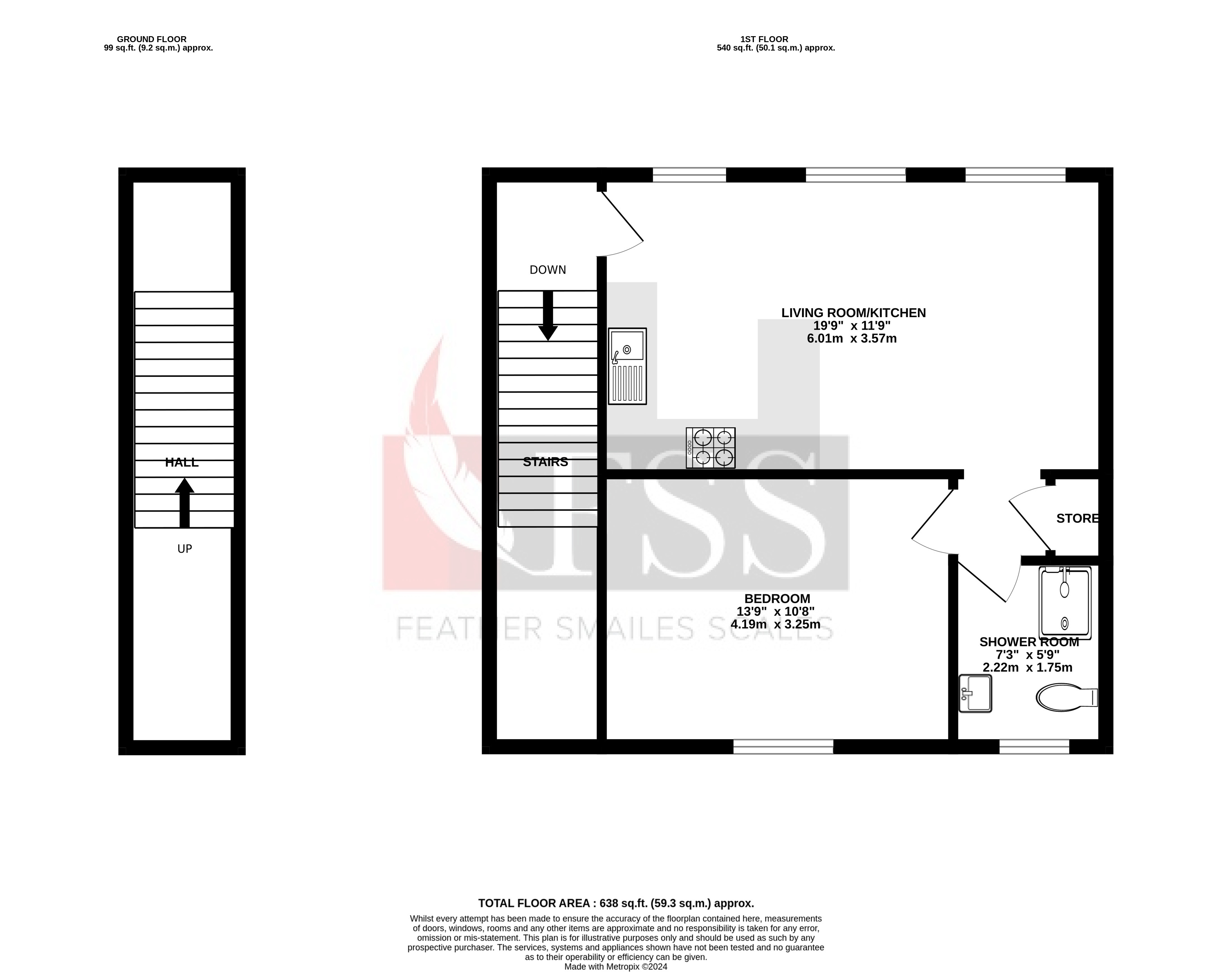 Floorplan for                                                          
                                                    