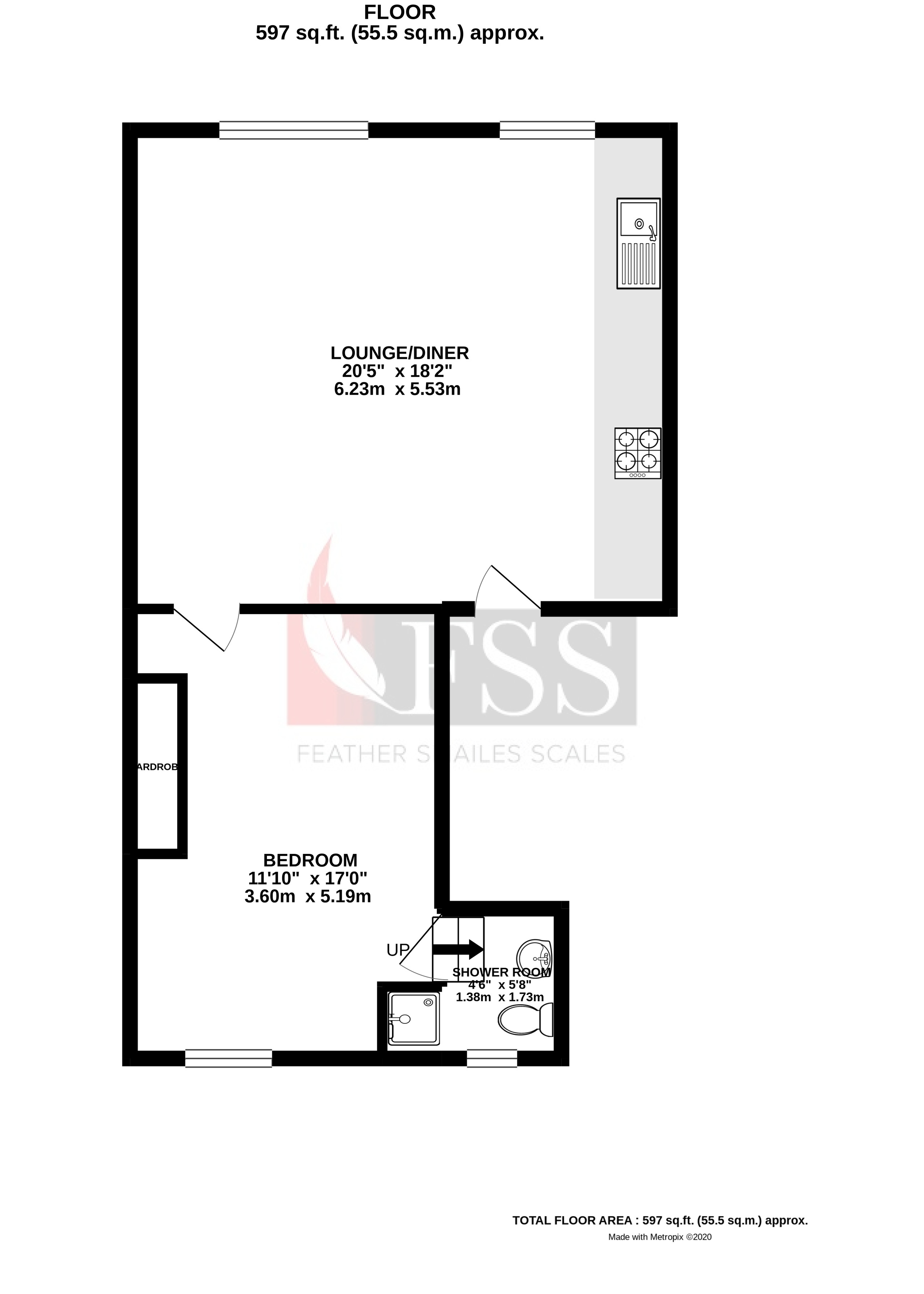Floorplan for                                                          
                                                    