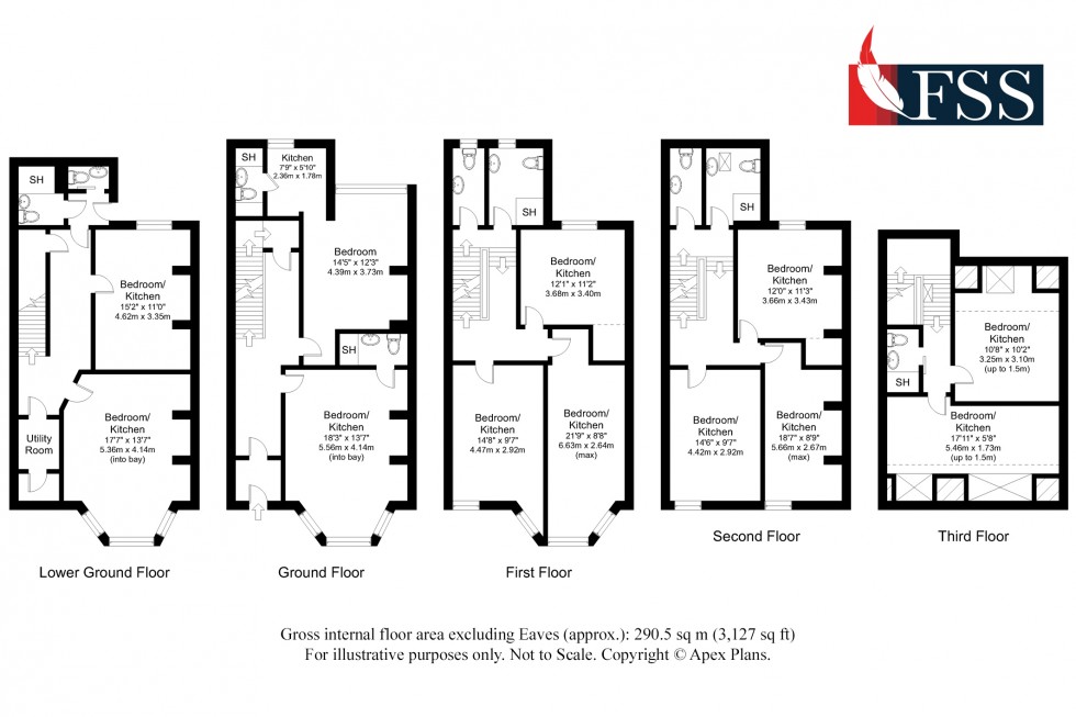 Floorplan for                                                          
                                                    