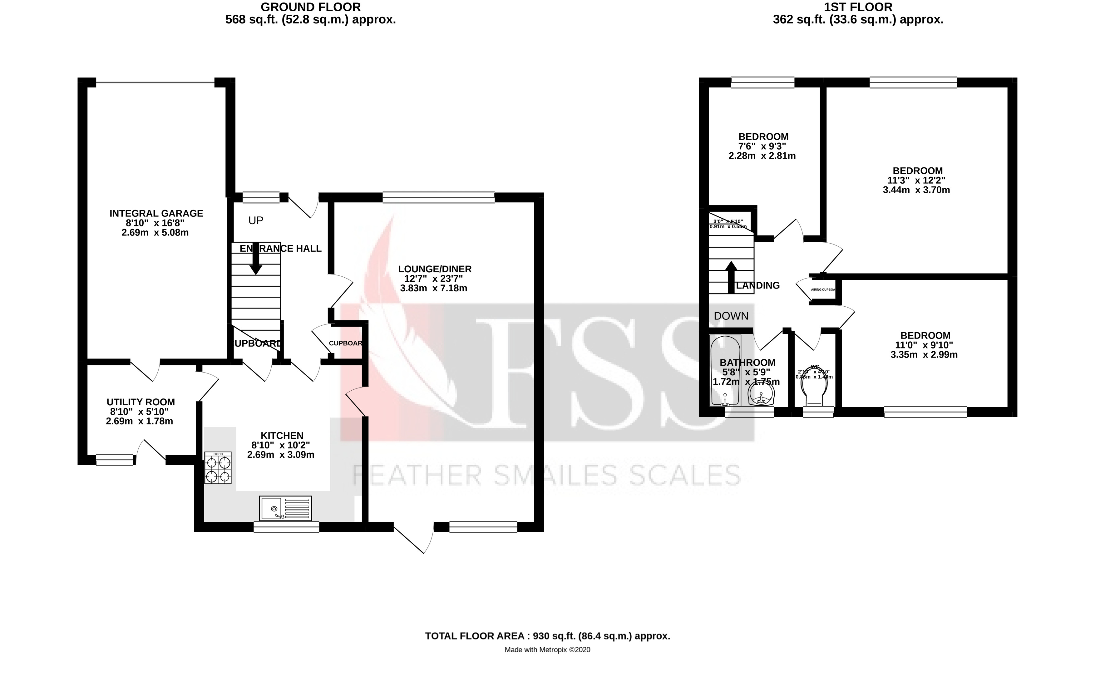 Floorplan for                                                          
                                                    