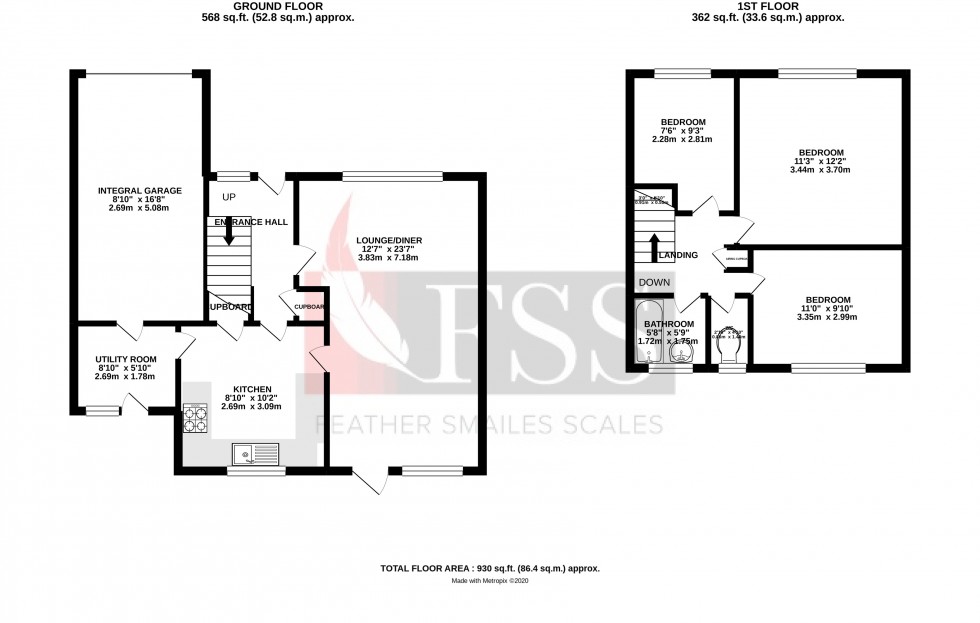 Floorplan for                                                          
                                                    