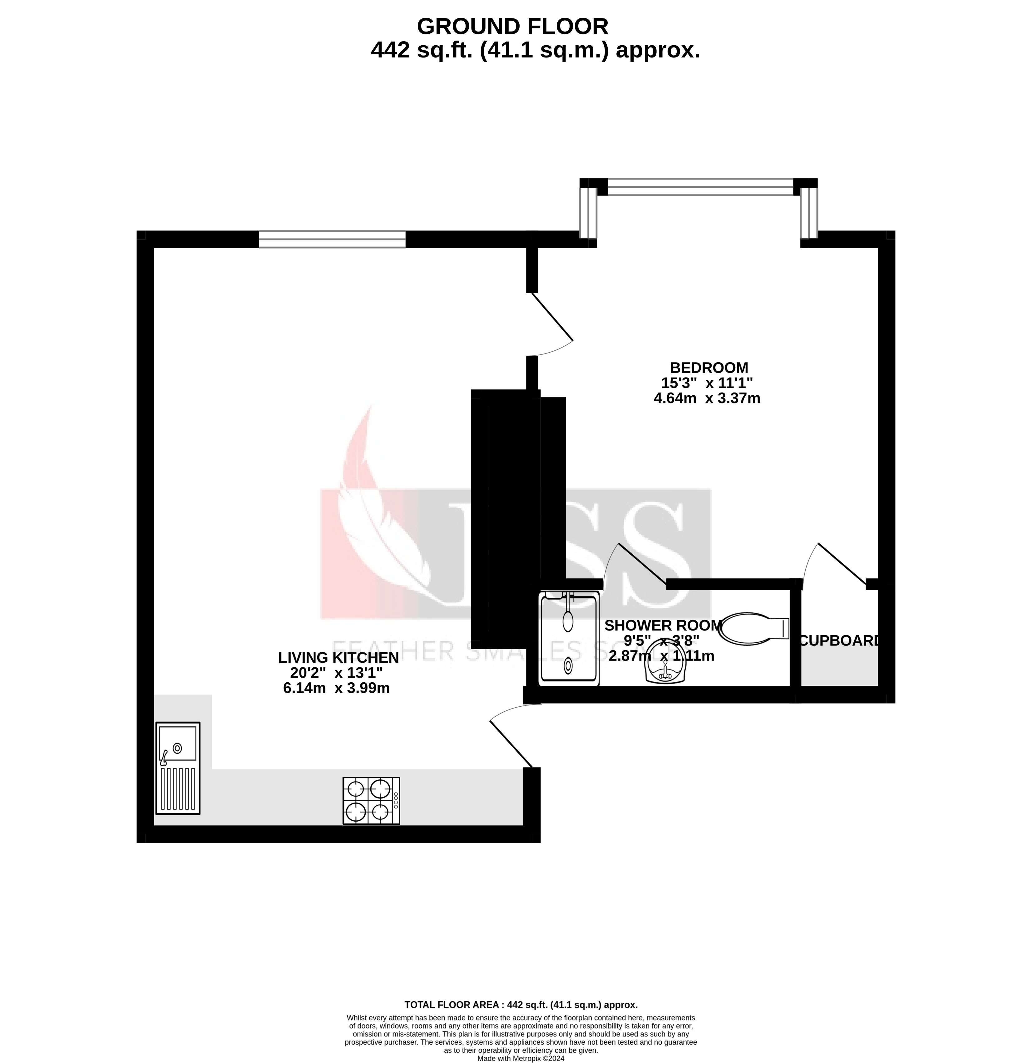 Floorplan for                                                          
                                                    
