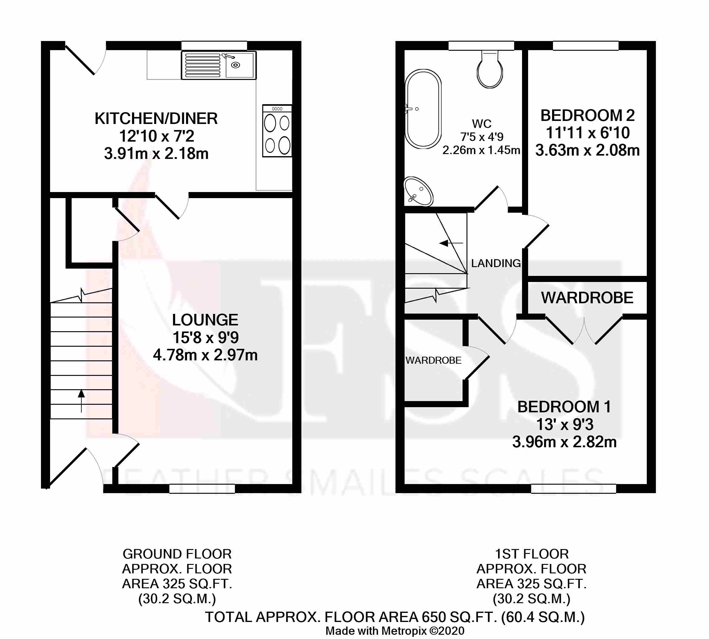 Floorplan for                                                          
                                                    