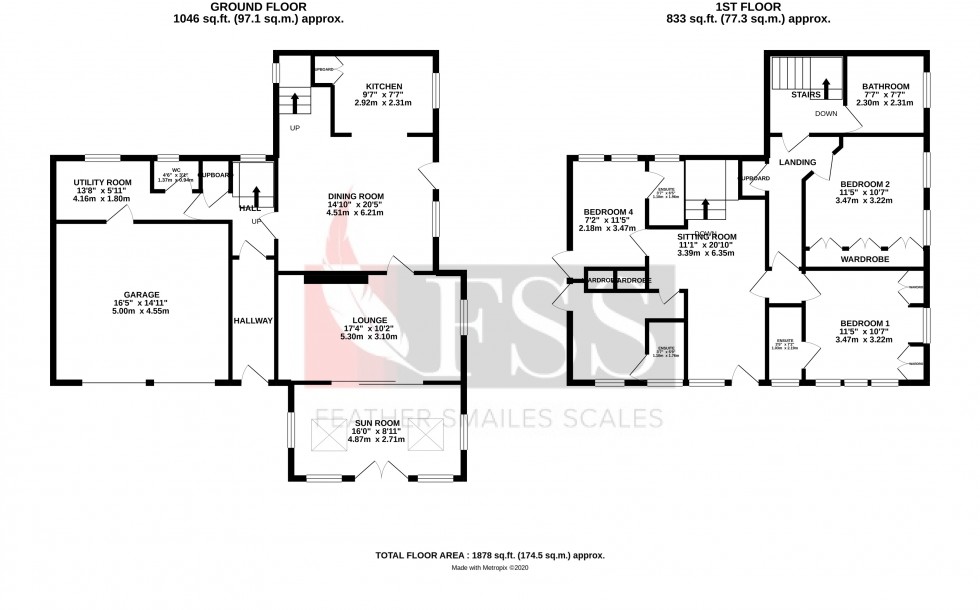 Floorplan for                                                         
                                                    