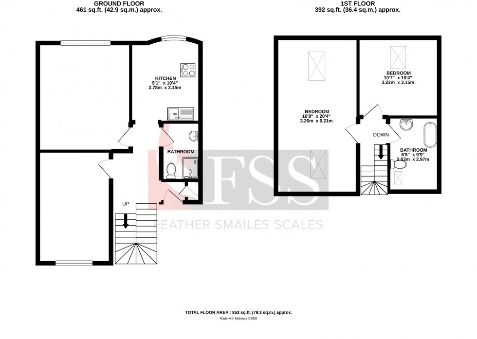 Floorplan for                                                          
                                                    