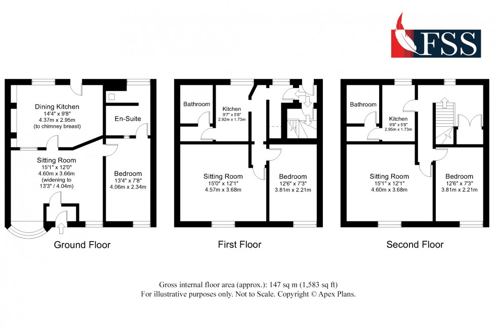 Floorplan for                                                          
                                                    