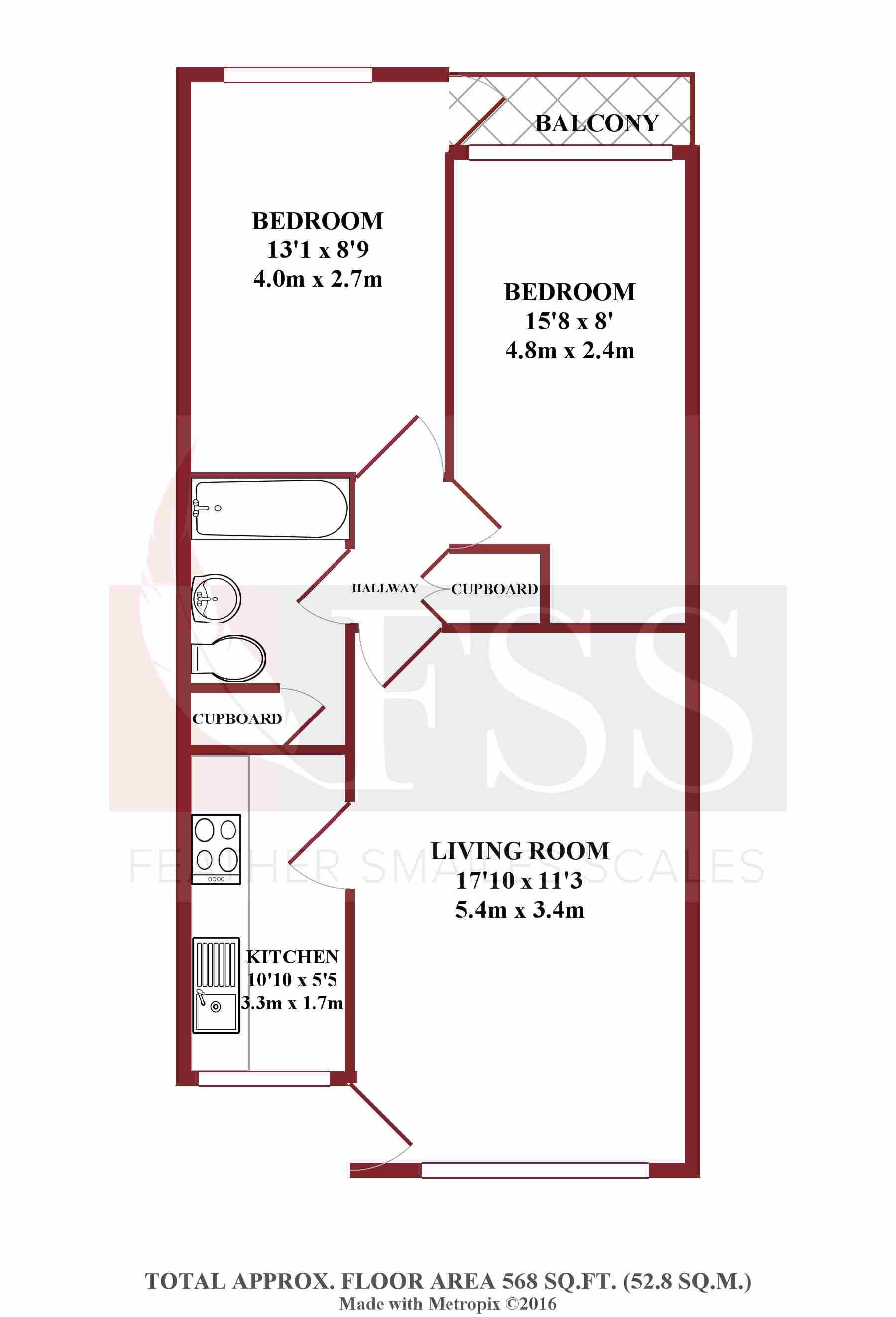 Floorplan for                                                          
                                                    