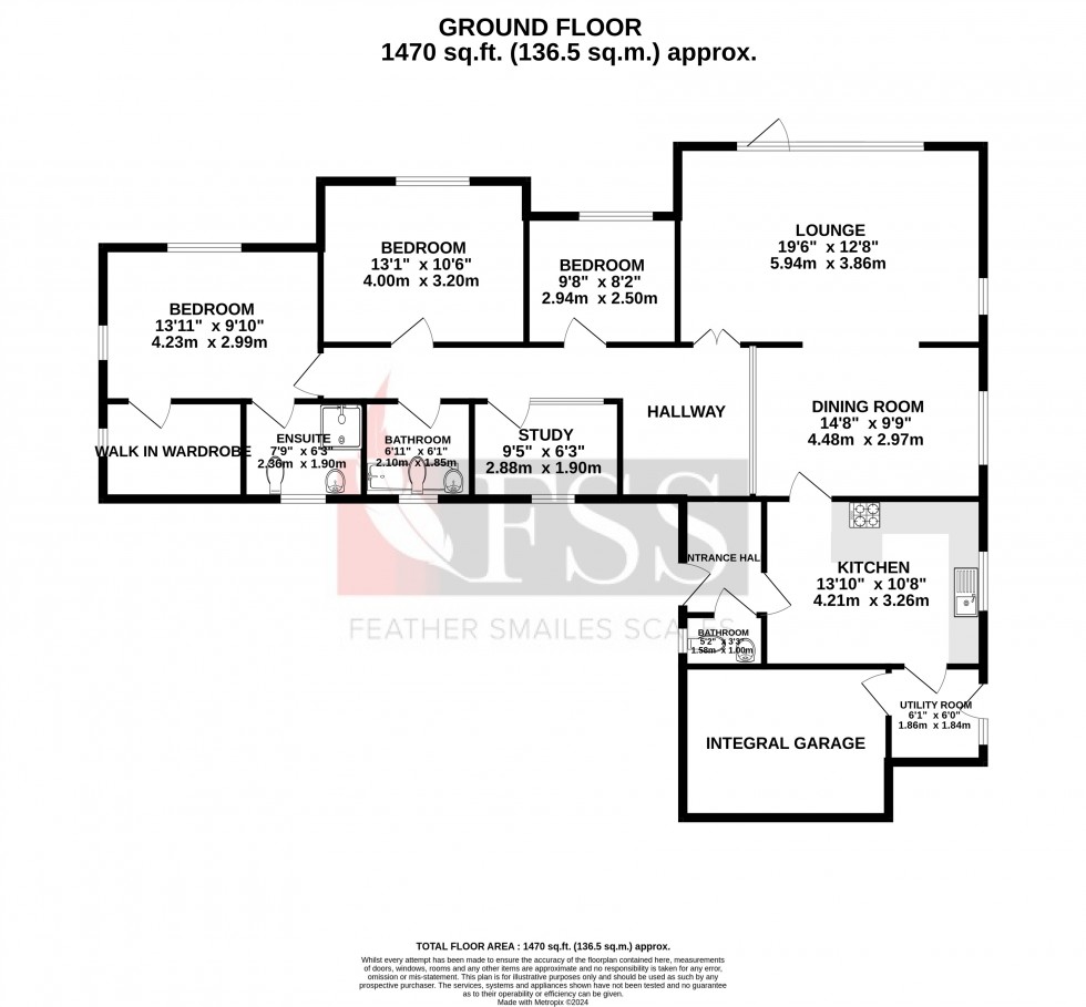 Floorplan for                                                          
                                                    
